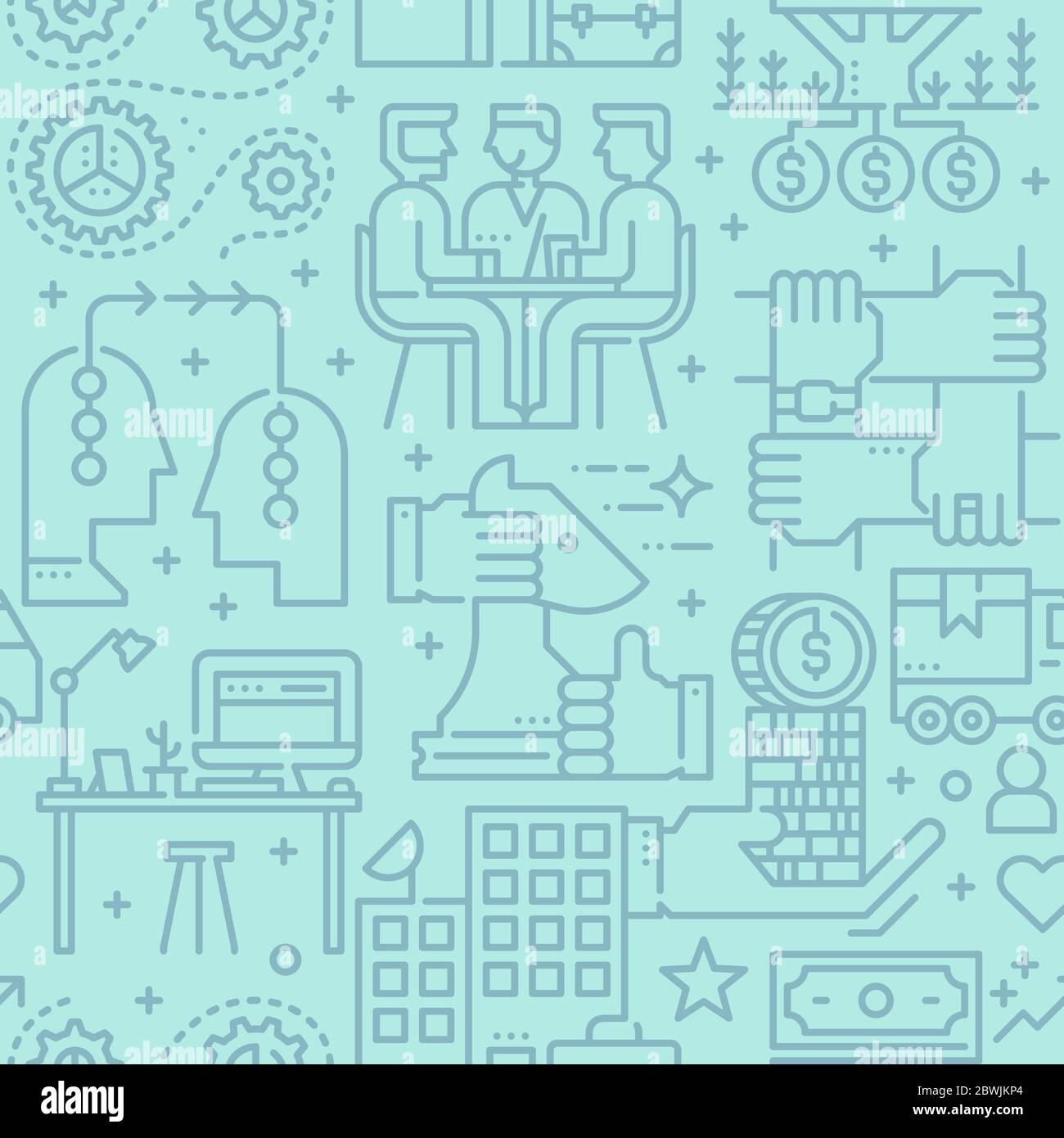 Business seamless vector pattern for background, backdrop, website ...
