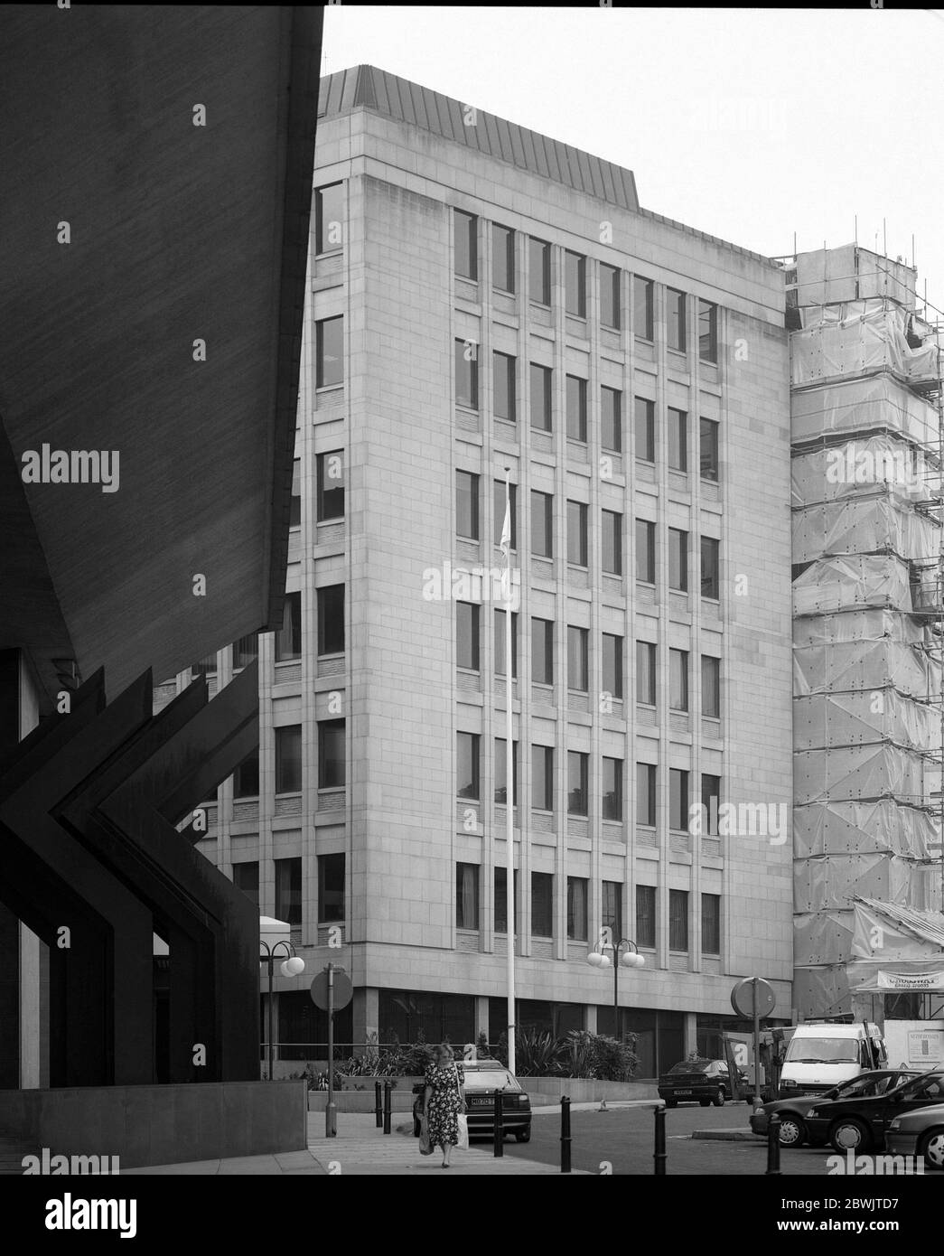 1995, Halifax Building society headquarters, West Yorkshire, northern