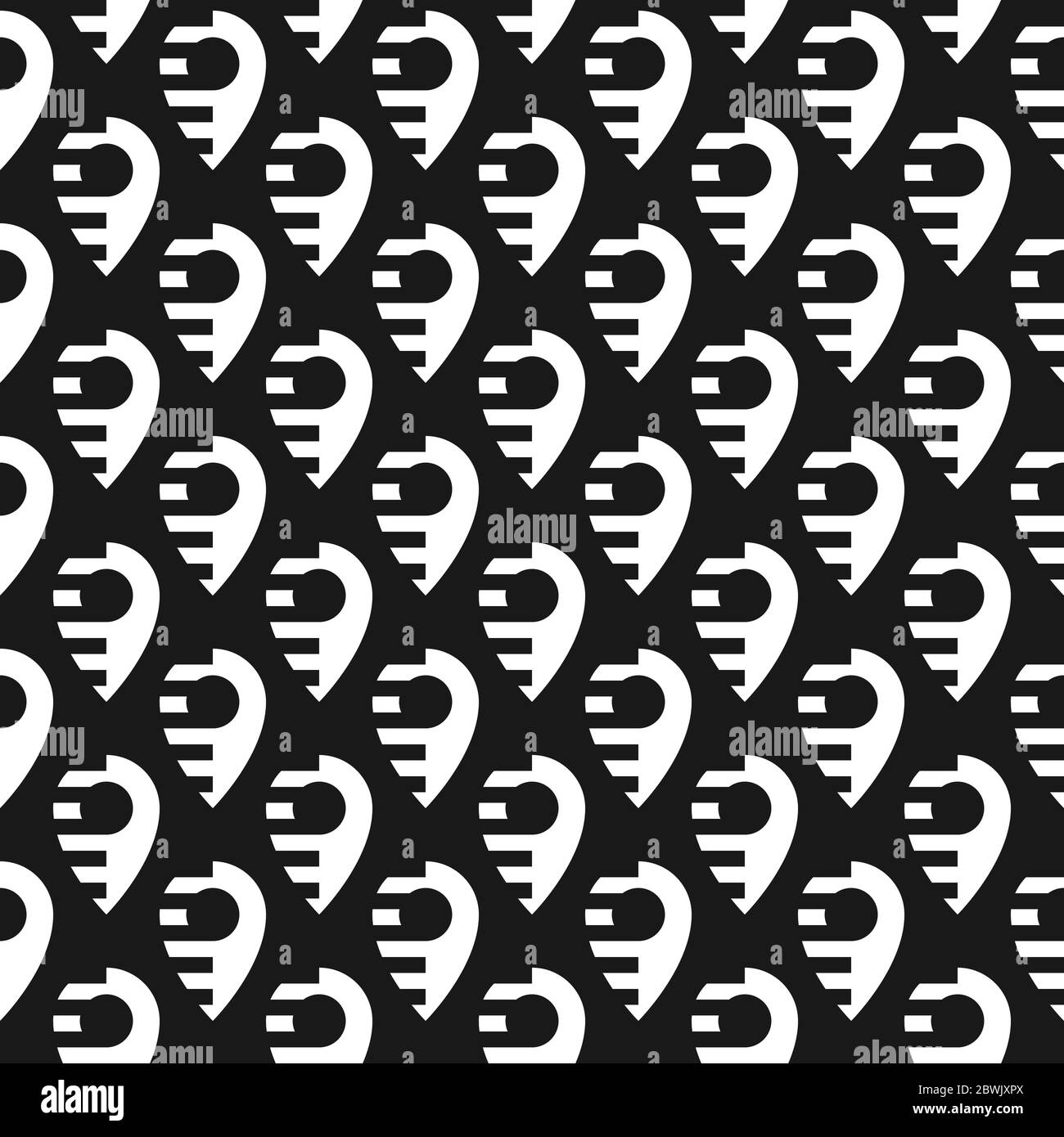 Seamless pattern with location icon Stock Vector Image & Art - Alamy