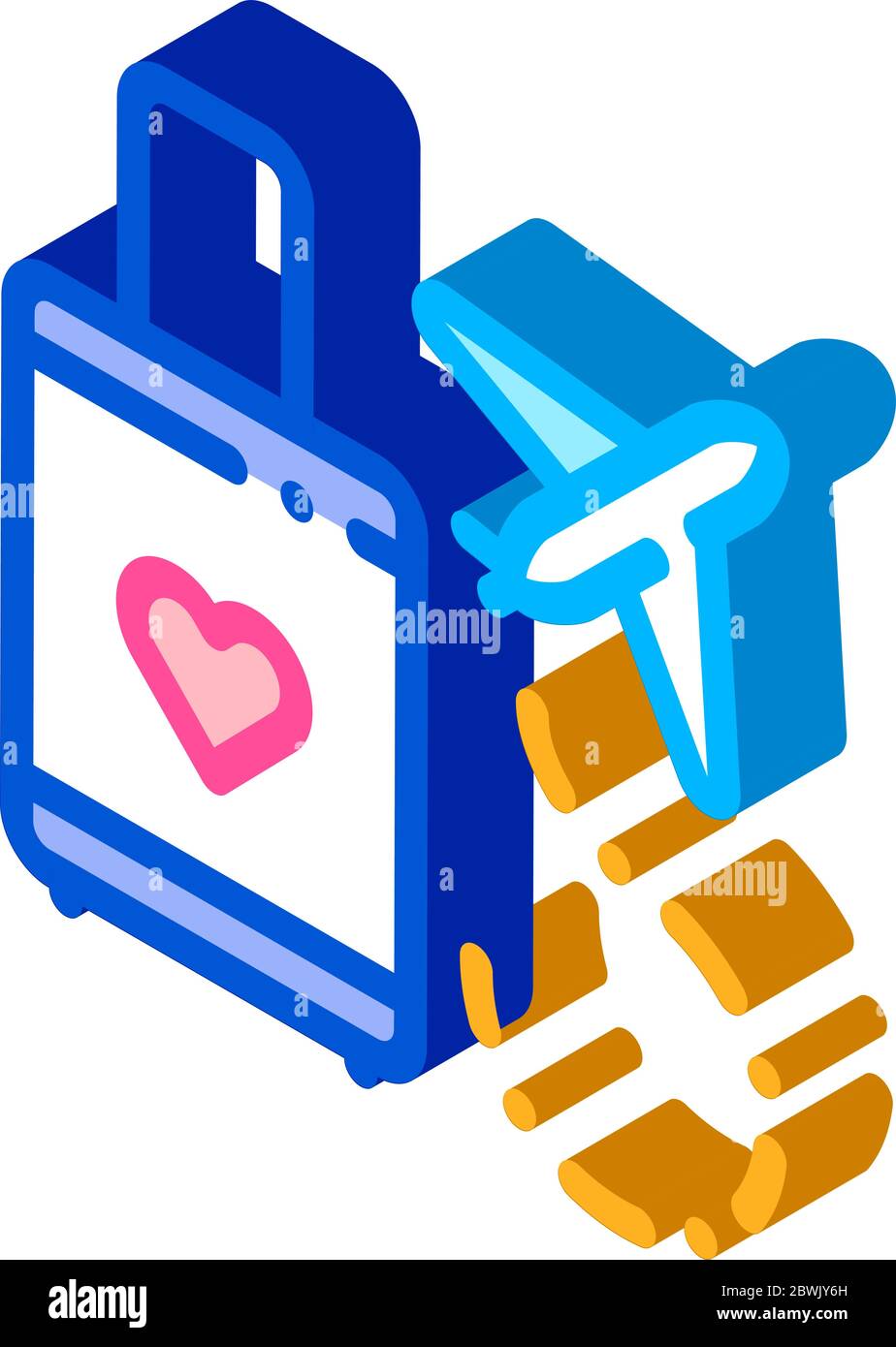 Champagne Glasses Wedding Ceremony Vector Icon Stock Vector