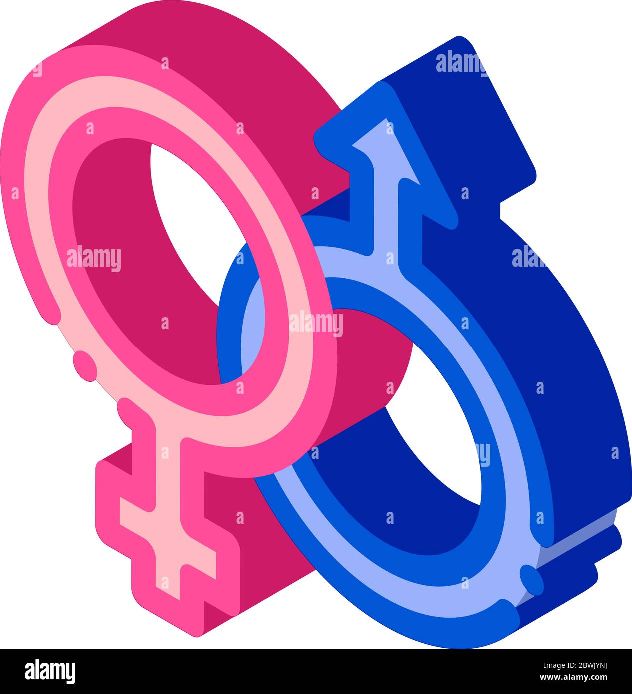 Heart And Firework Wedding Thin Line Vector Icon Stock Vector
