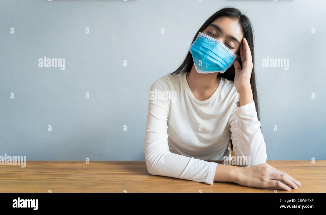 Asian woman sad expression she hi-res stock photography and images - Alamy