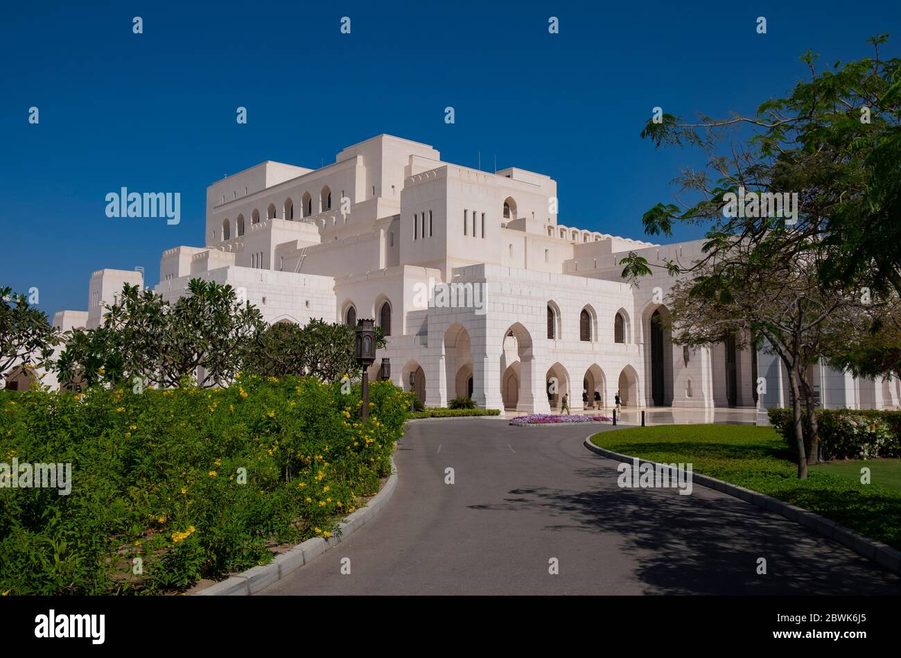 The Royal Opera House, Muscat, Shati Al-Qurm district, Sultanate of Oman. Stock Photo