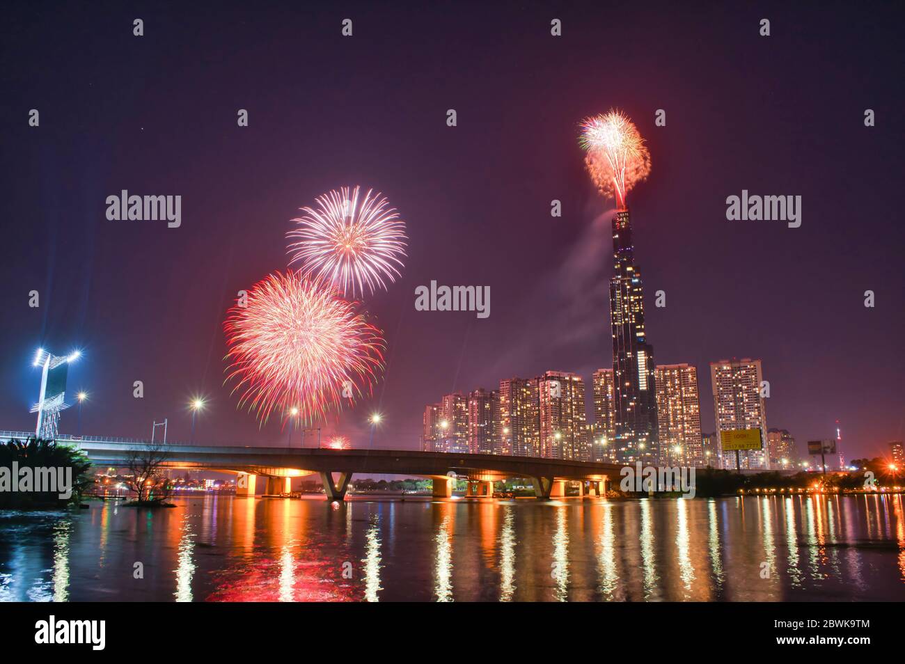 Chinese new year fireworks hi-res stock photography and images - Alamy