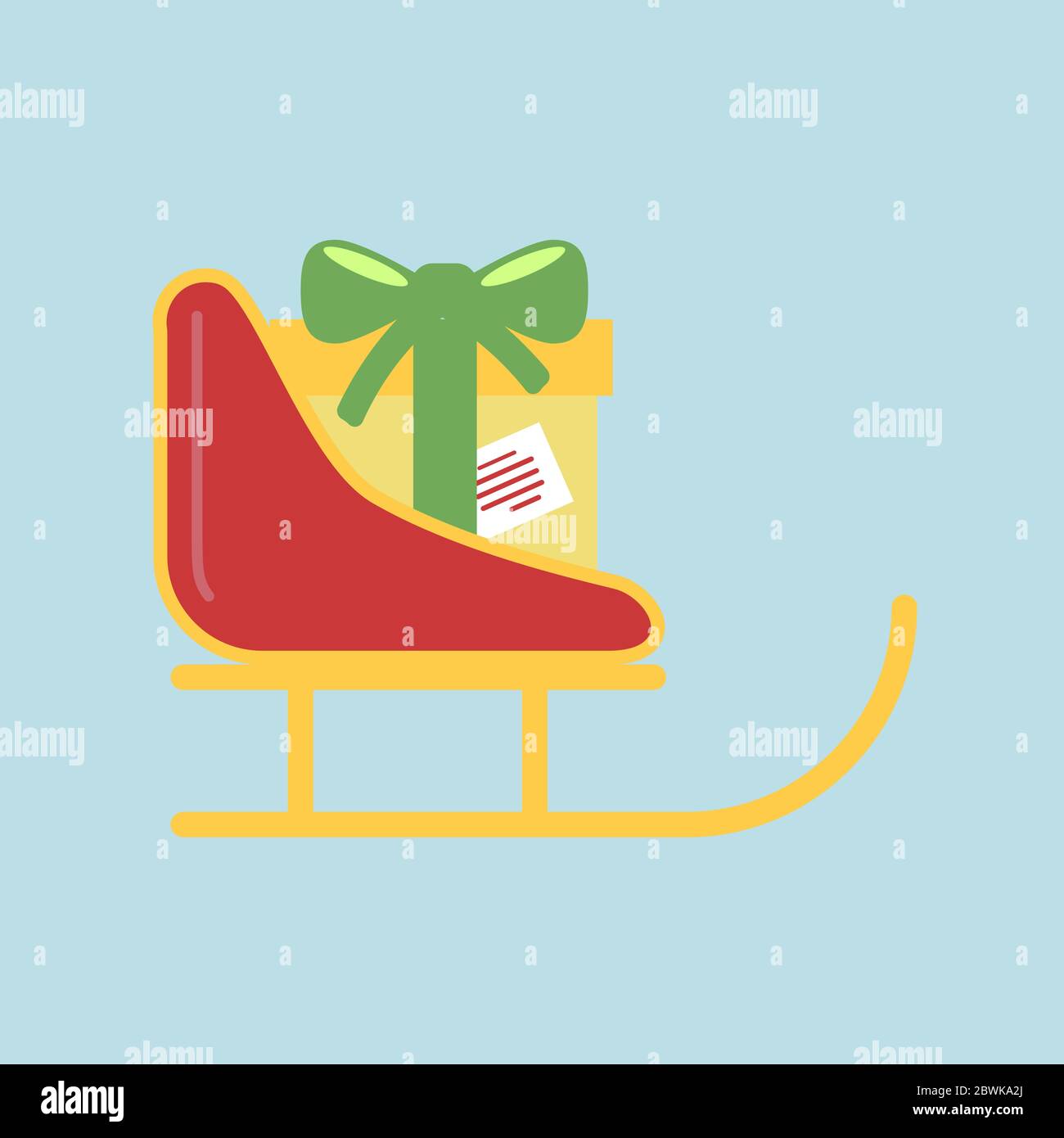 christmas icon Stock Vector