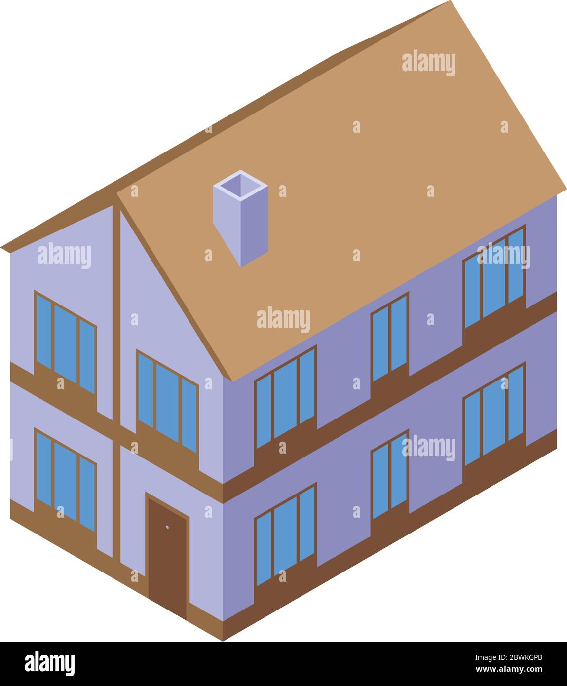City cottage icon, isometric style Stock Vector Image & Art - Alamy