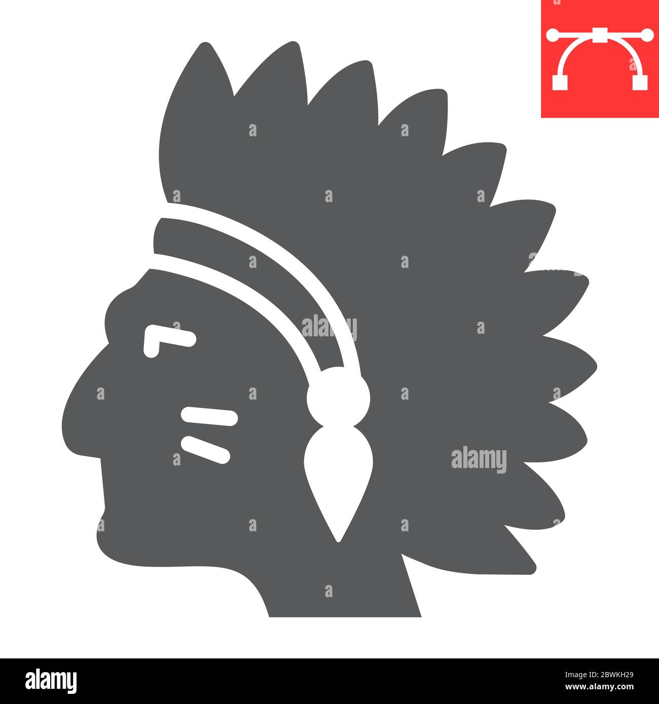 Navajo redskin Stock Vector Images - Alamy