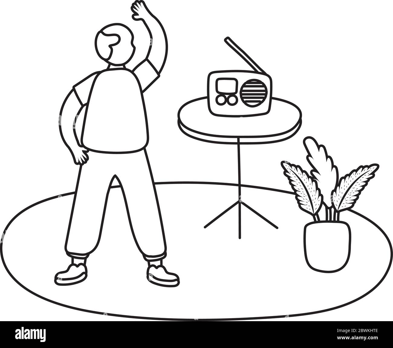 Listen To Yourself Stock Vector Images Alamy