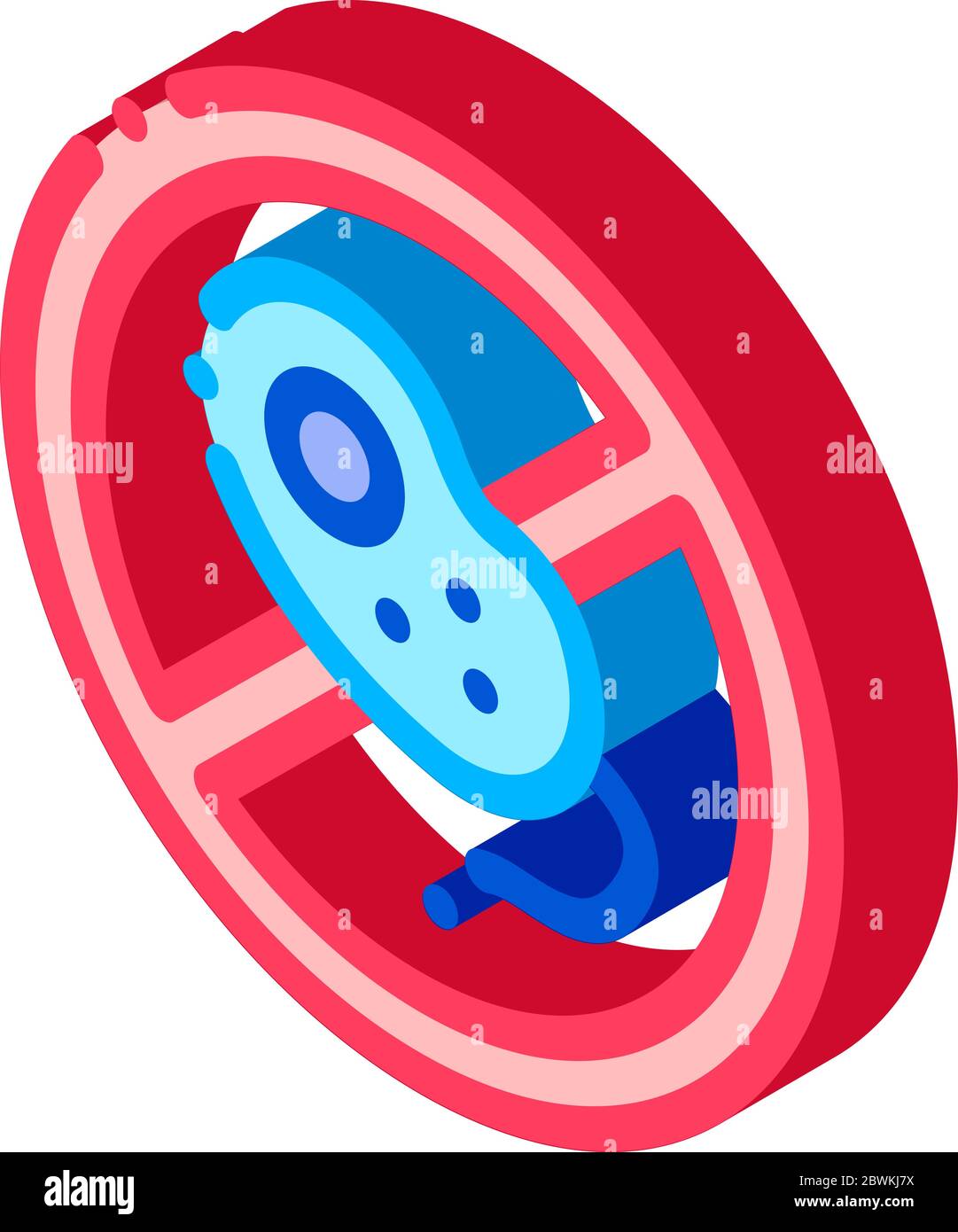Anti Bacillus Bacteria isometric icon vector illustration Stock Vector ...