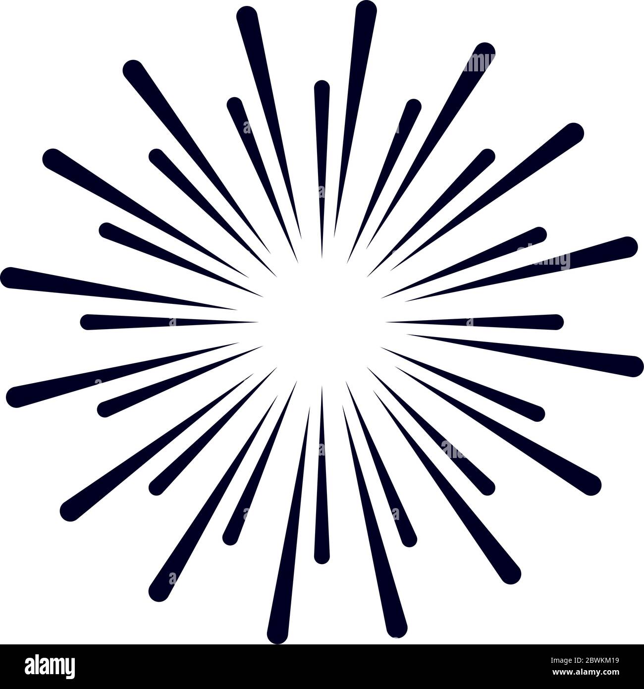 Isolated celebration firework vector design Stock Vector Image & Art ...