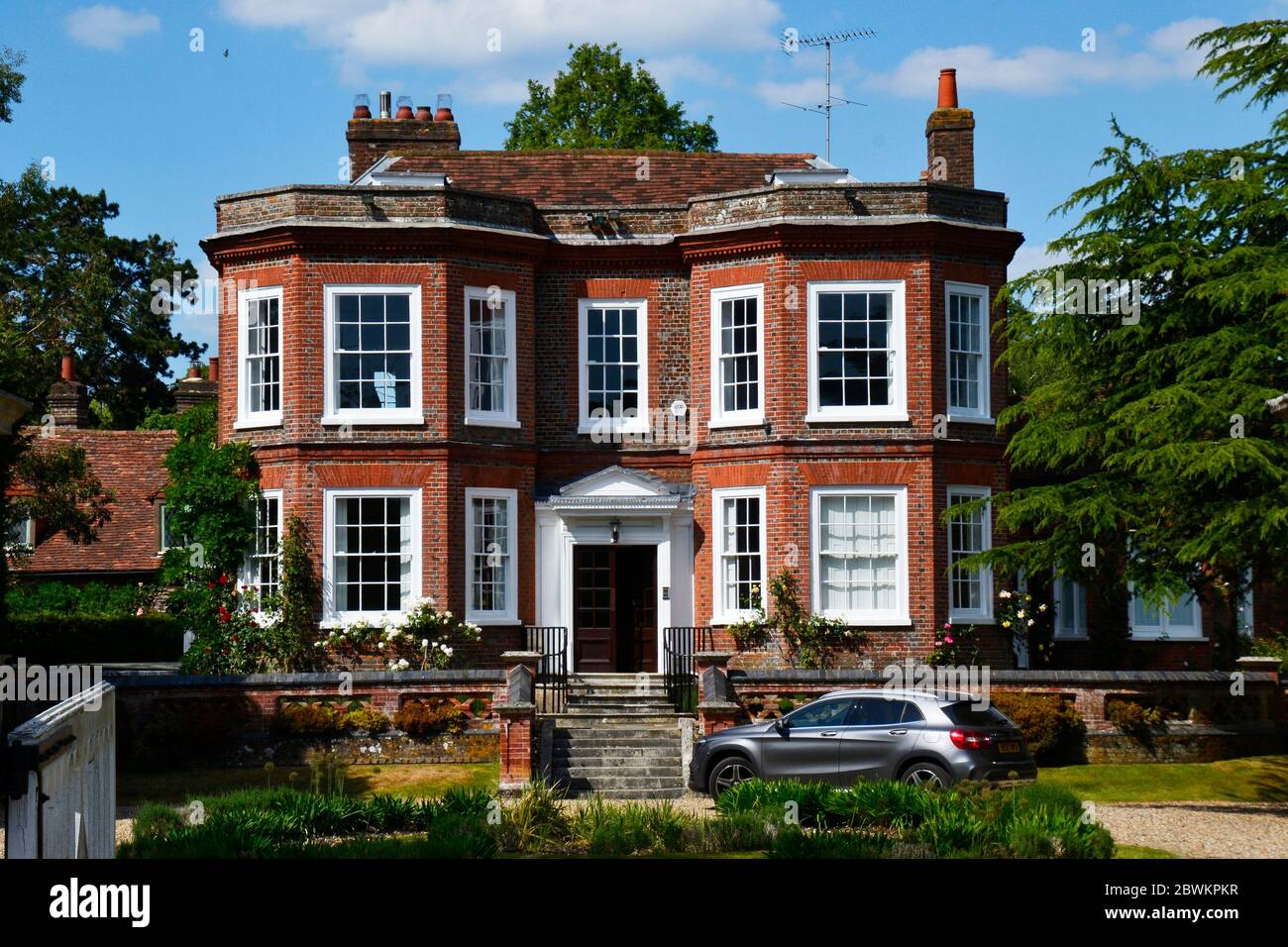 Little Missenden, a village and civil parish on the River Misbourne in Buckinghamshire, England, UK. Near Great Missenden. Stock Photo