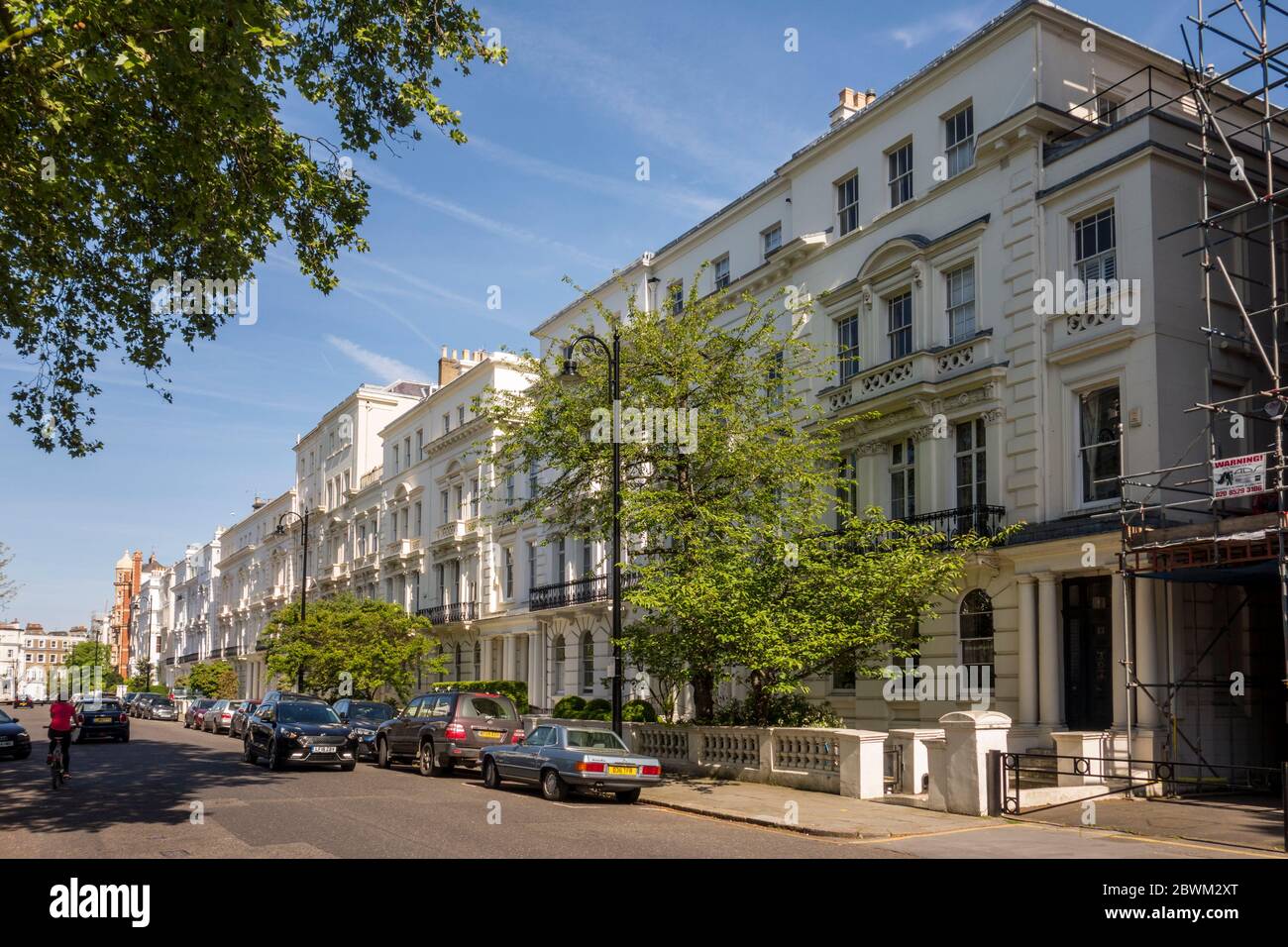 19th century terraced houses, Kensington Park Gardens Notting Hill