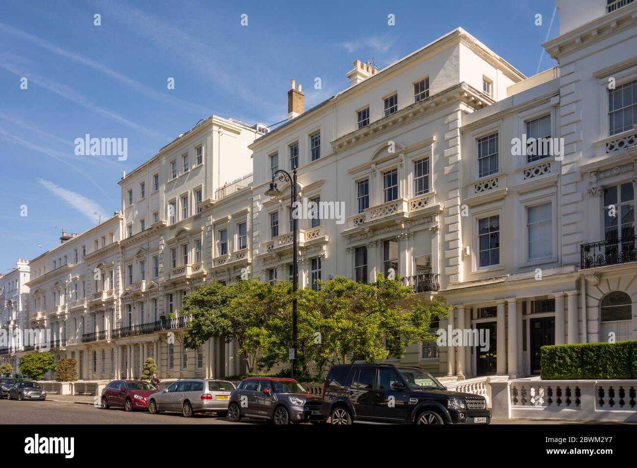 19th century terraced houses, Kensington Park Gardens Notting Hill