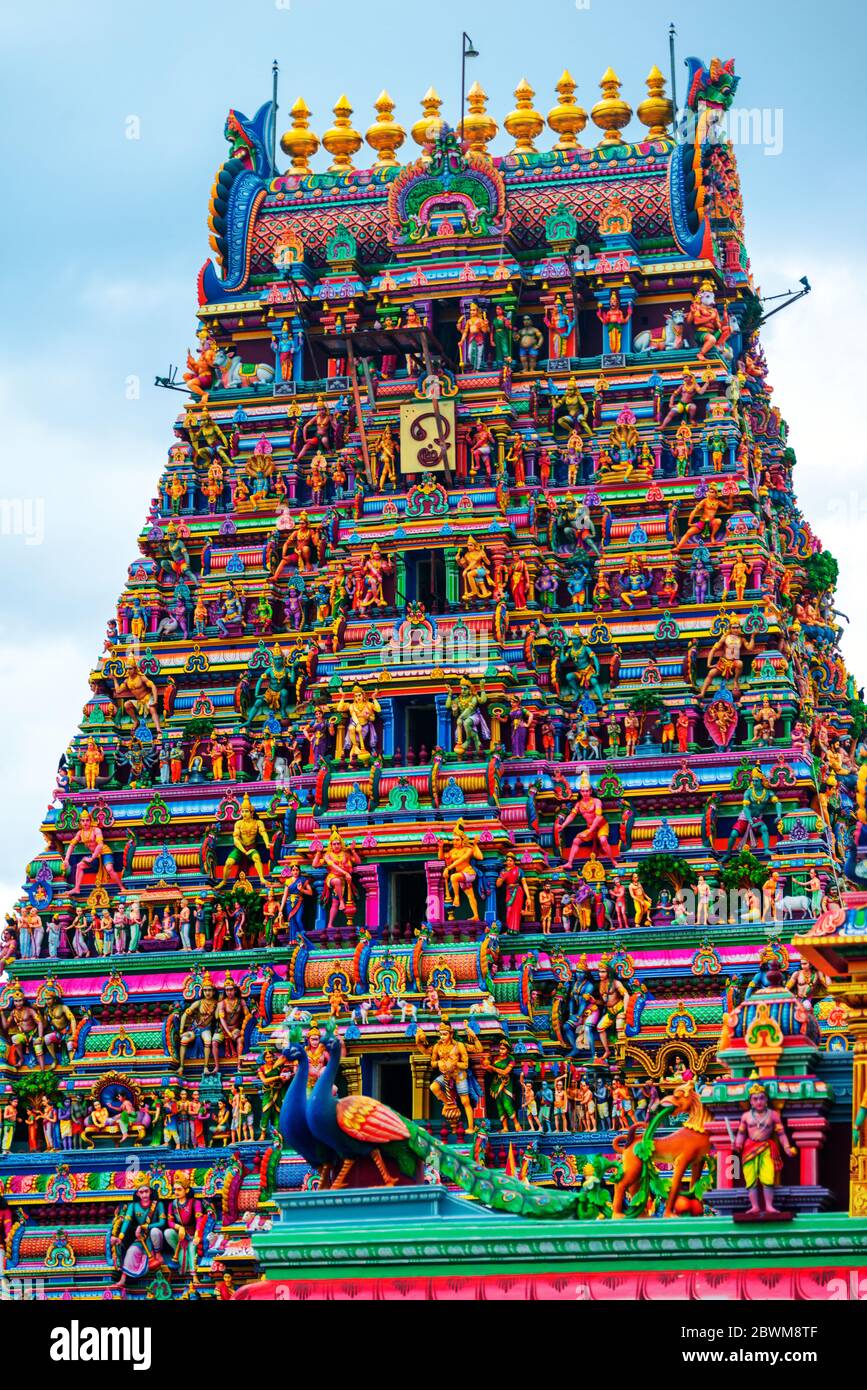 Chennai India Close View Of Religious Figures Of Famous Arulmigu Chennai India Close View Of Religious Figures Of Famous Arulmigu