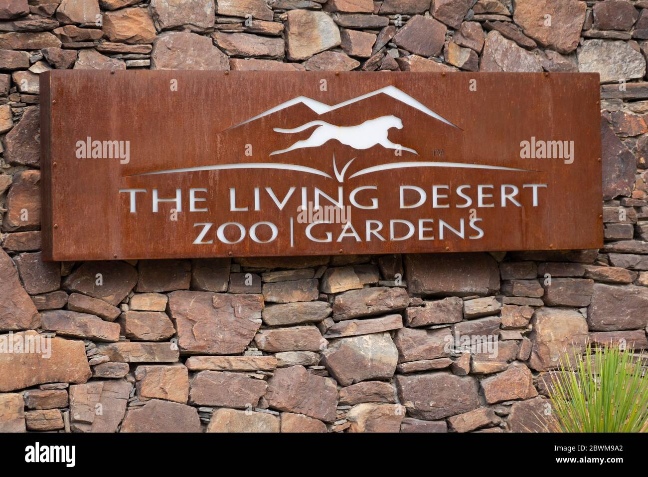 The Living Desert Zoo Gardens in Palm Desert CA Stock Photo Alamy