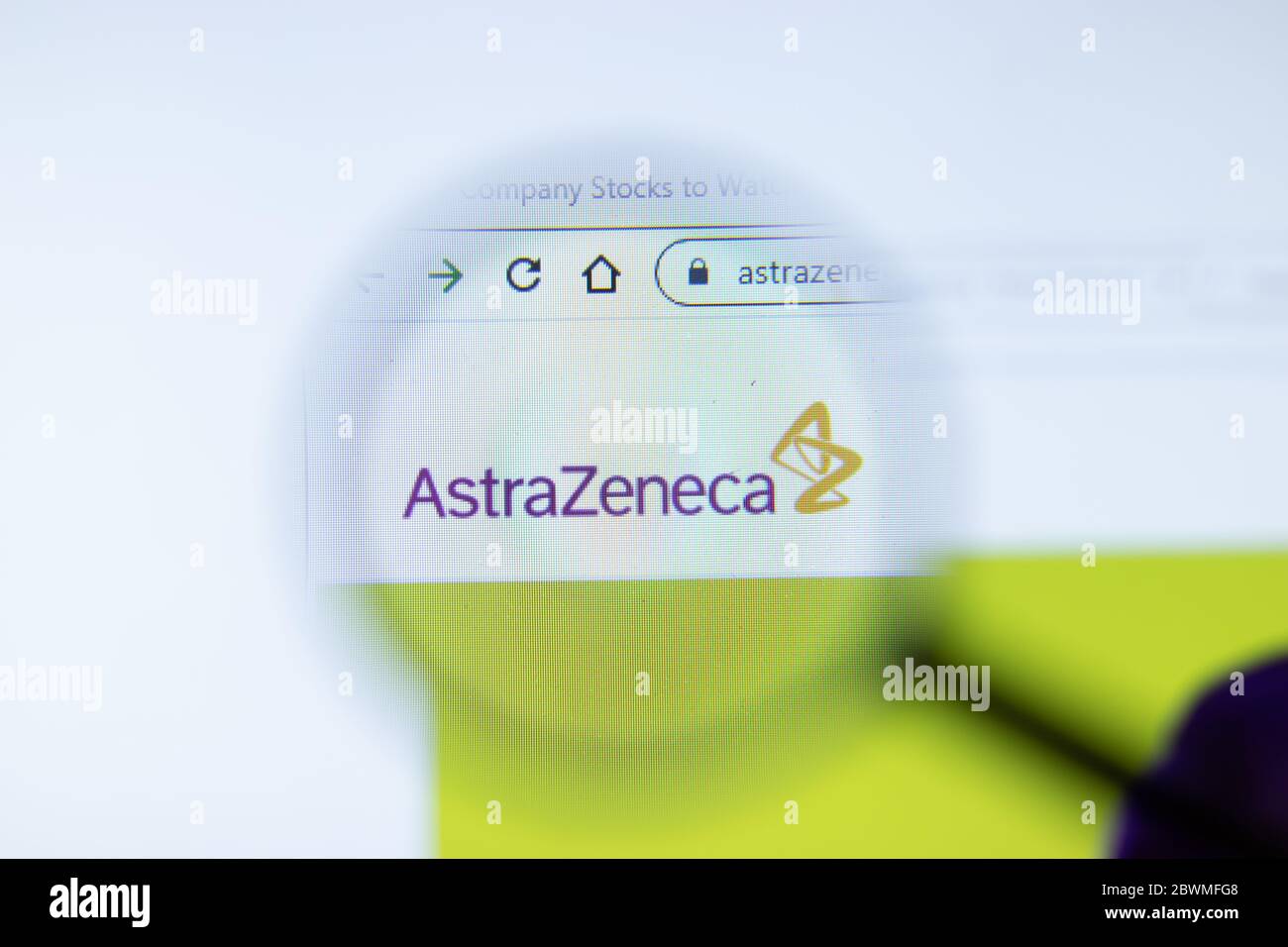 Astrazeneca logo hi-res stock photography and images - Alamy