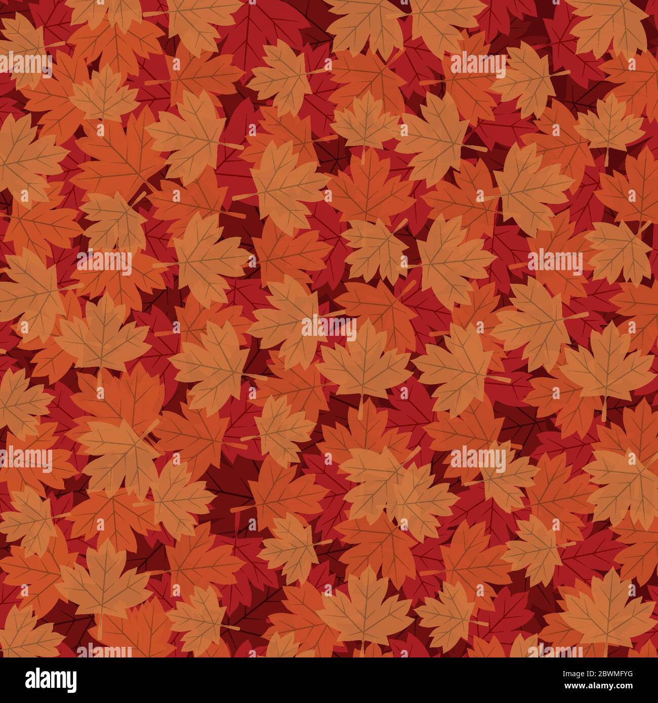 Autumn maple leaves background vector design Stock Vector Image & Art ...
