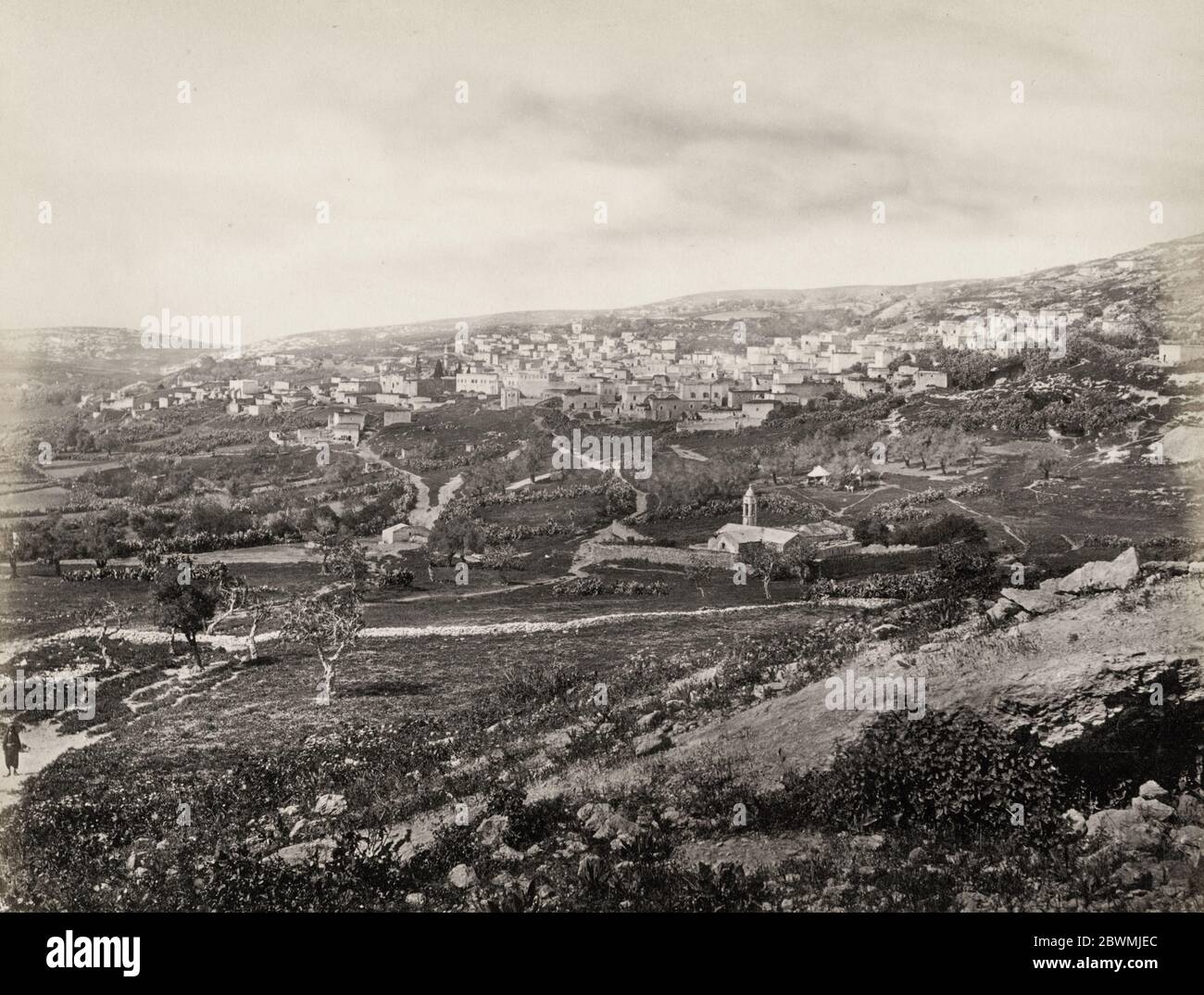 Vintage 19th century photograph - Palestine, Israel, Holy Land ...
