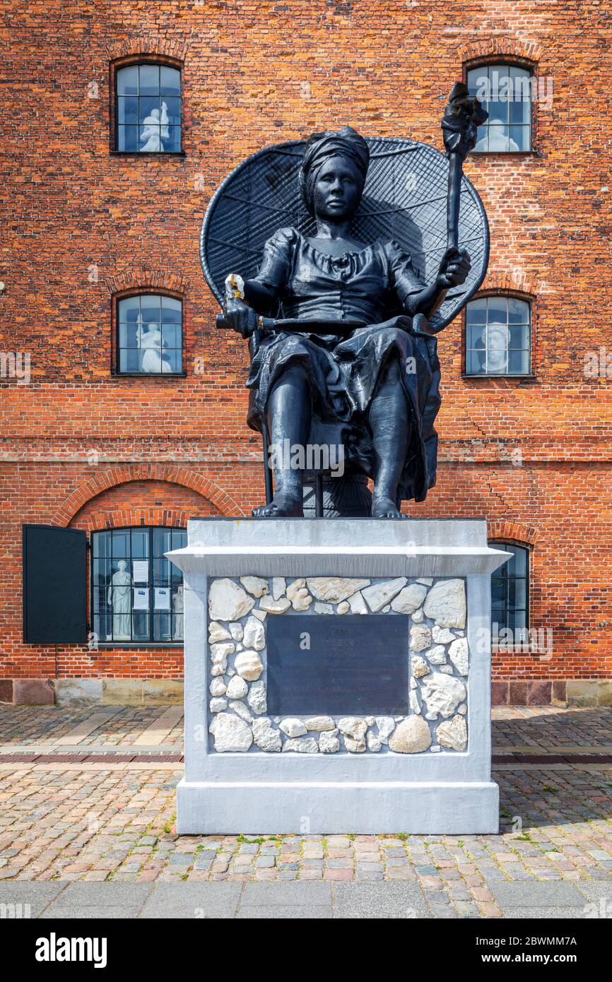 I Am Queen Mary Monument in Copenhagen, Denmark Stock Photo