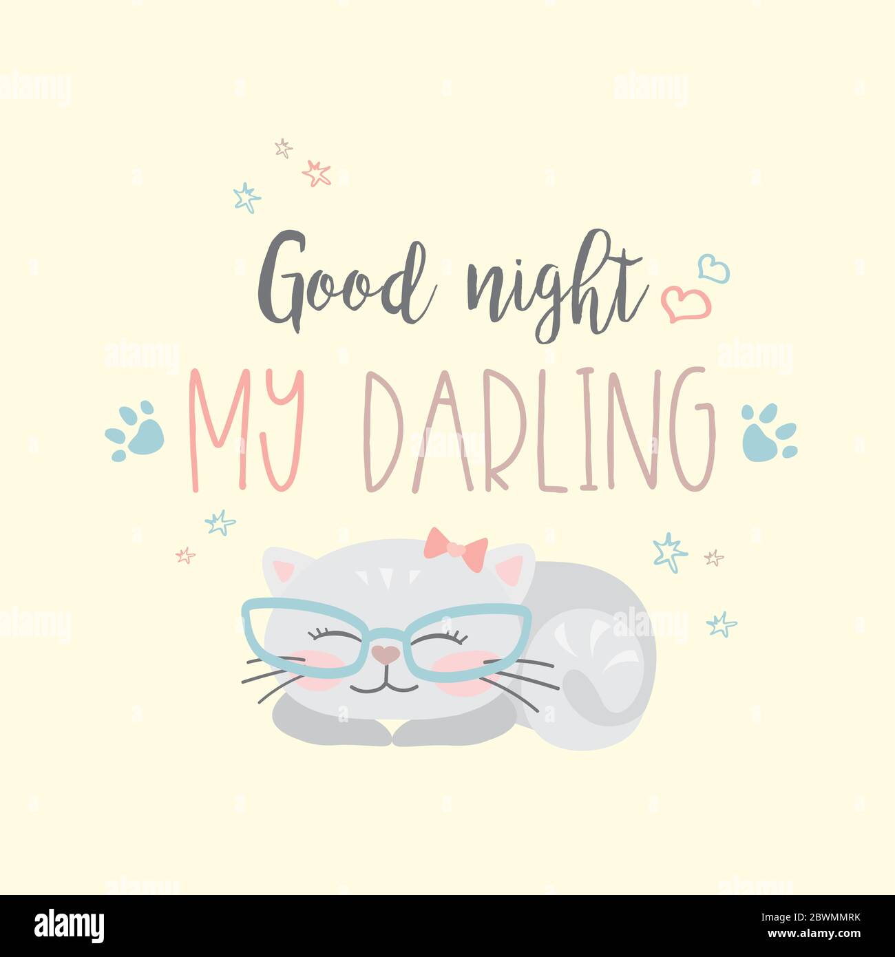 Good night my darling hi-res stock photography and images - Alamy
