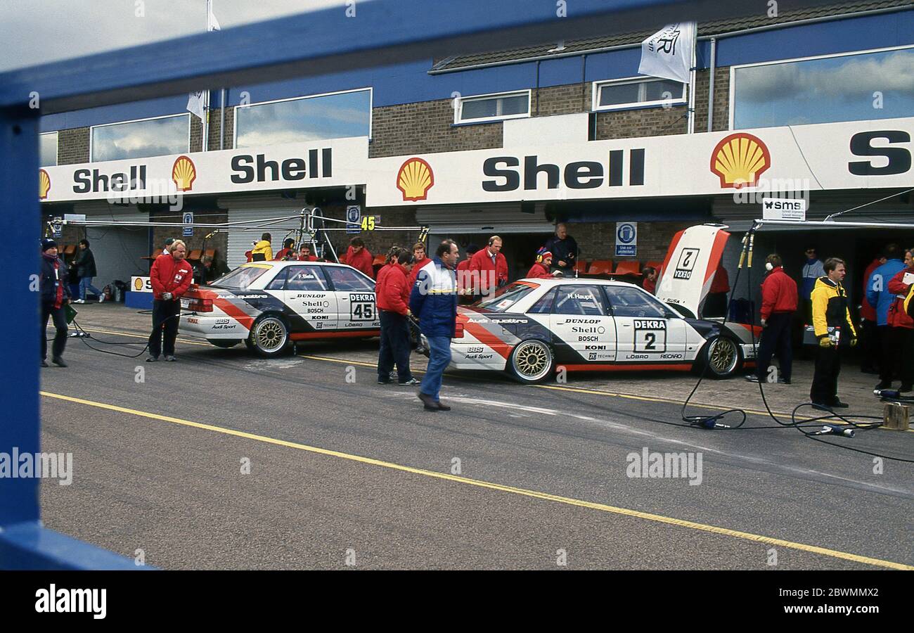 1991 DTM races at Donnington Park UK Stock Photo