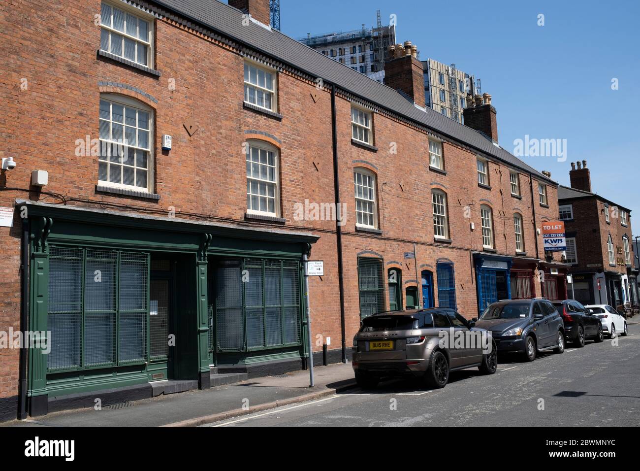 Closed Gun Shops In The Gun Quarter Or Gunmakers Quarter As The Coronavirus Lockdown Continues The City Centre Is Still Very Quiet While More Traffic And People Are Returning And With Restrictions