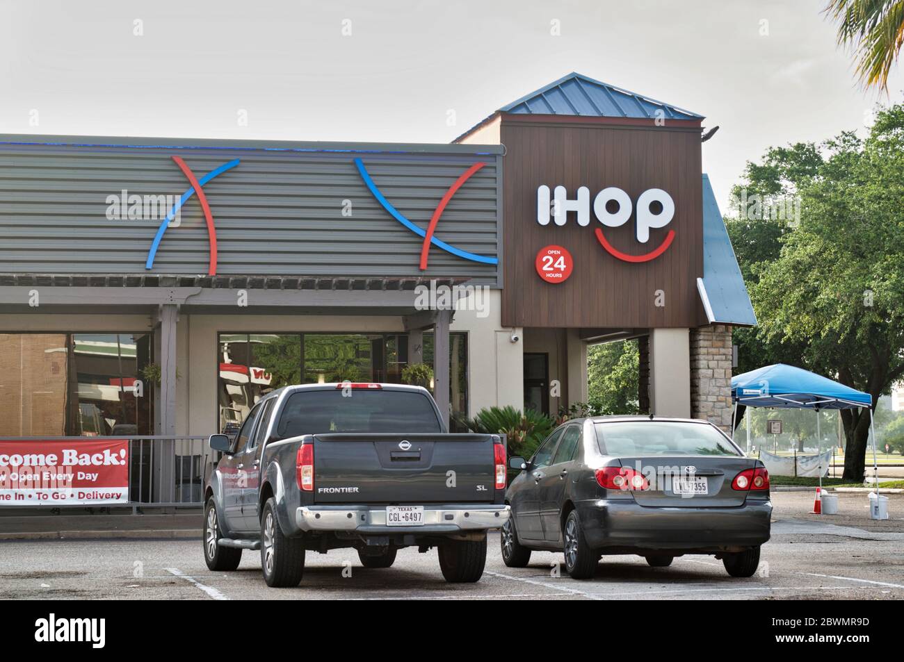 Houston, Texas/USA 05/21/2020: iHOP International House of Pancakes restaurant exterior in Houston, TX. One of many locations across the USA. Stock Photo