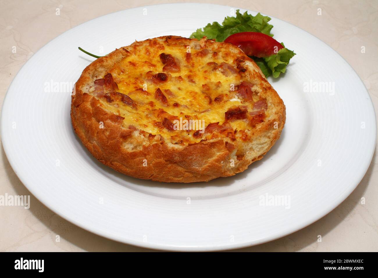 Prepared chicken potato pie hi-res stock photography and images - Alamy