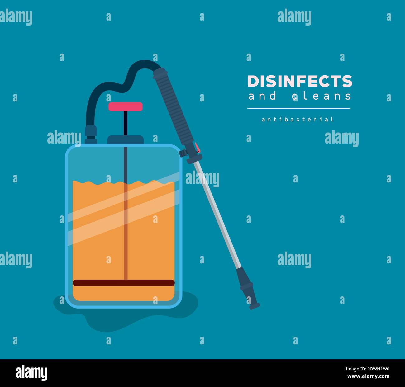 Antibacterial spray bottle vector design Stock Vector Image & Art - Alamy