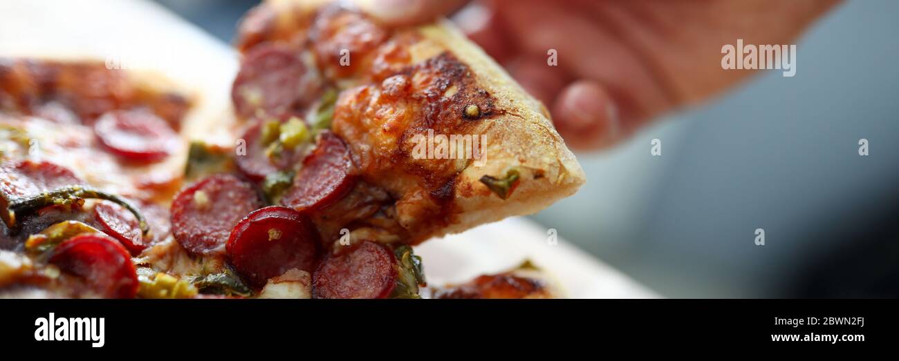 Tasty italian pepperoni Stock Photo Alamy