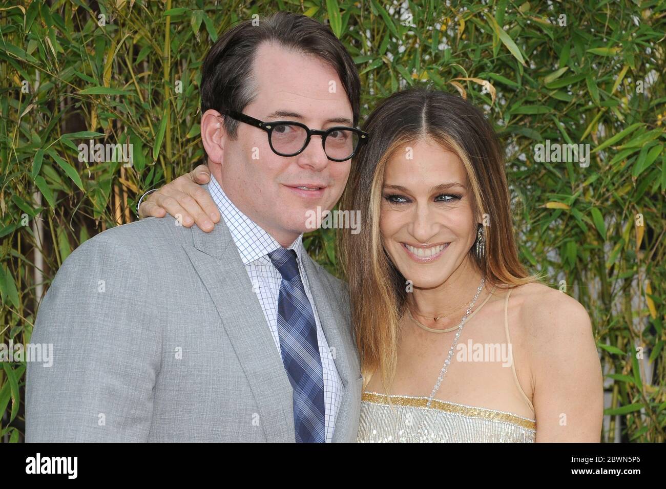 Matthew Broderick and Sarah Jessica Parker attend the annual Serpentine