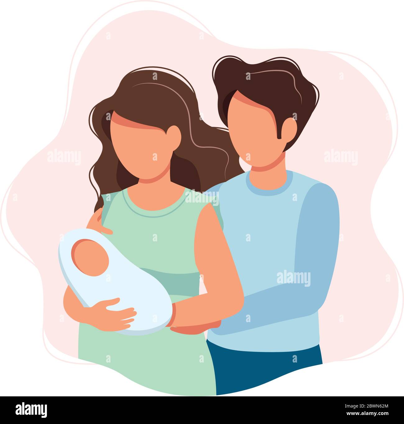 Happy parents - cute cartoon concept illustration of a couple holding newborn baby, healthcare, parenting, medicine. Vector illustration Stock Vector Image & Art - Alamy Happy parents - cute cartoon concept illustration of a couple holding newborn baby, healthcare, parenting, medicine. Vector illustration Stock Vector Image & Art - Alamy