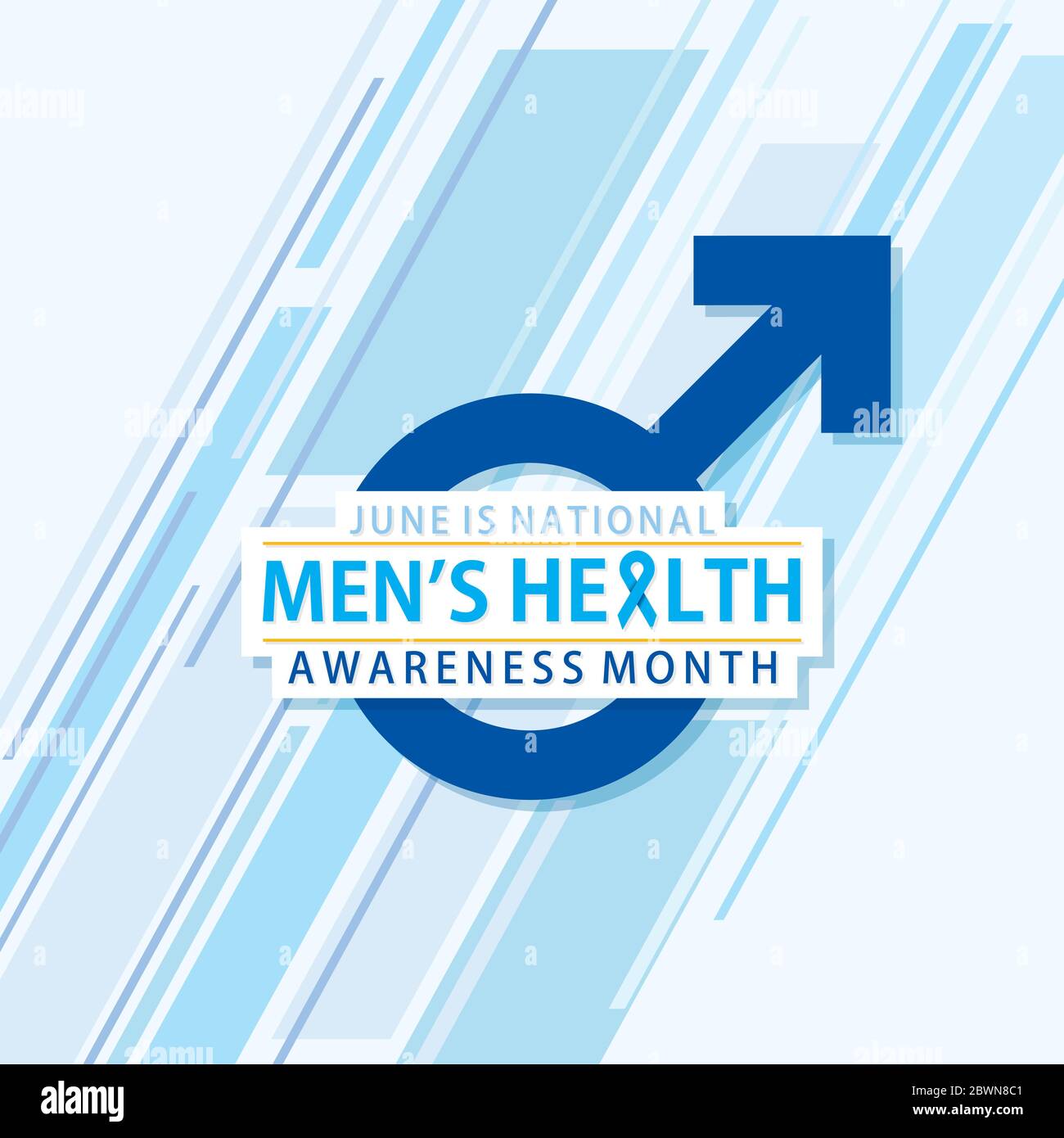 national men's health awareness month celebrate in june, poster or