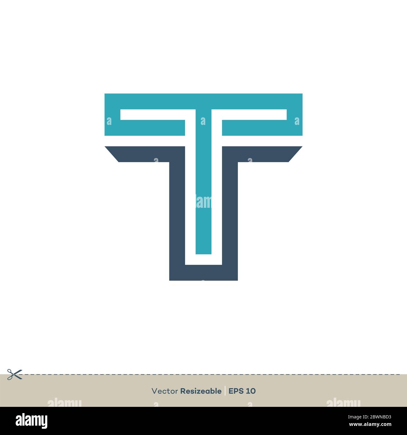 Letter T Logo Template Illustration Design. Vector EPS 10 Stock Photo ...