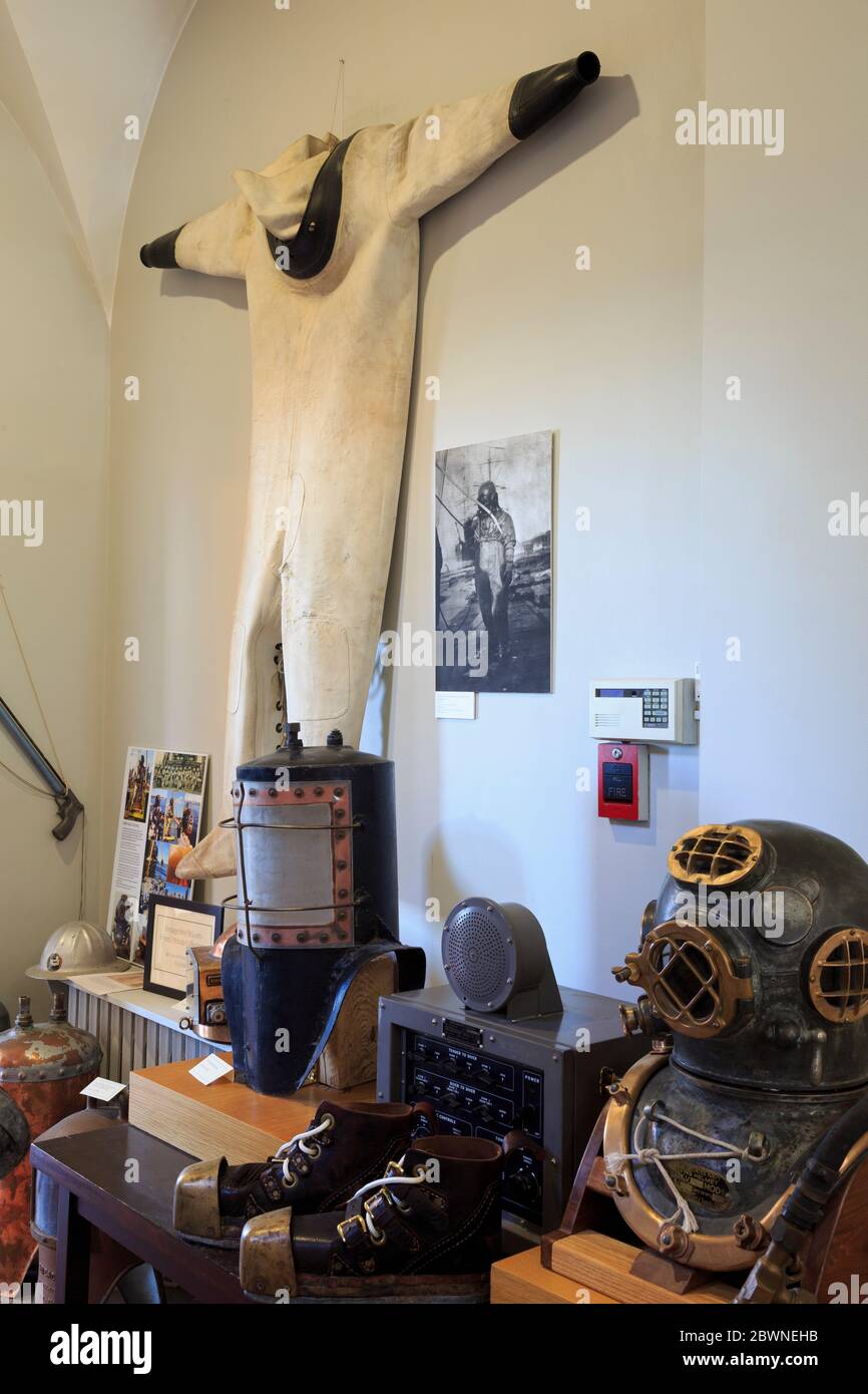 Custom House Maritime Museum, New London, Connecticut, USA Stock Photo