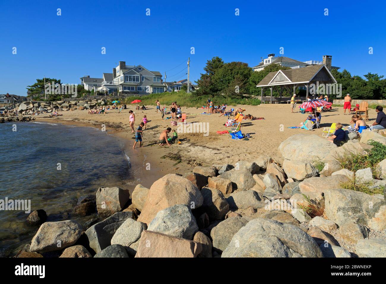 duBois Beach, Stonington, Connecticut, USA Stock Photo Alamy
