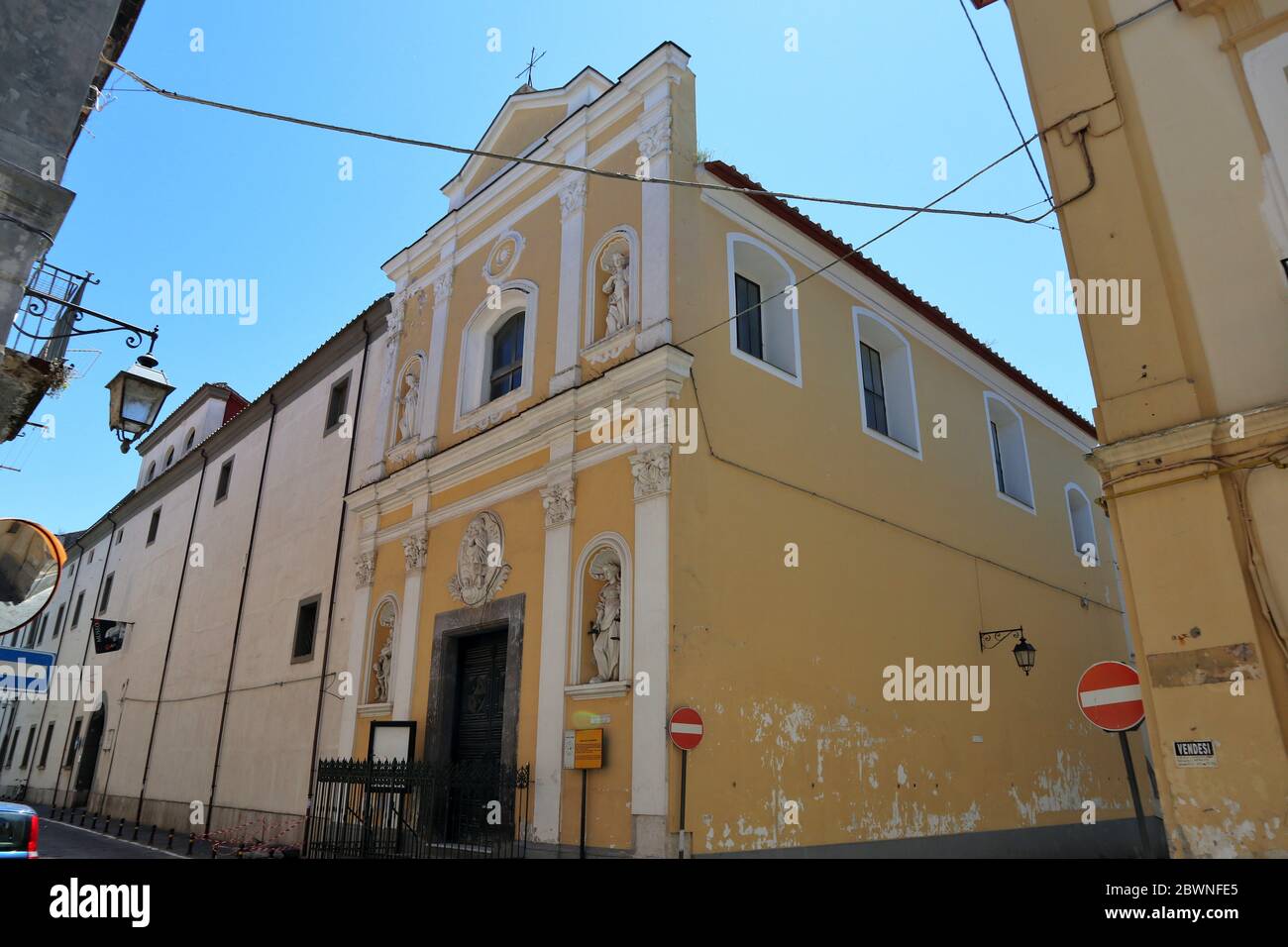 Capua - Chiesa della Concezione Stock Photo