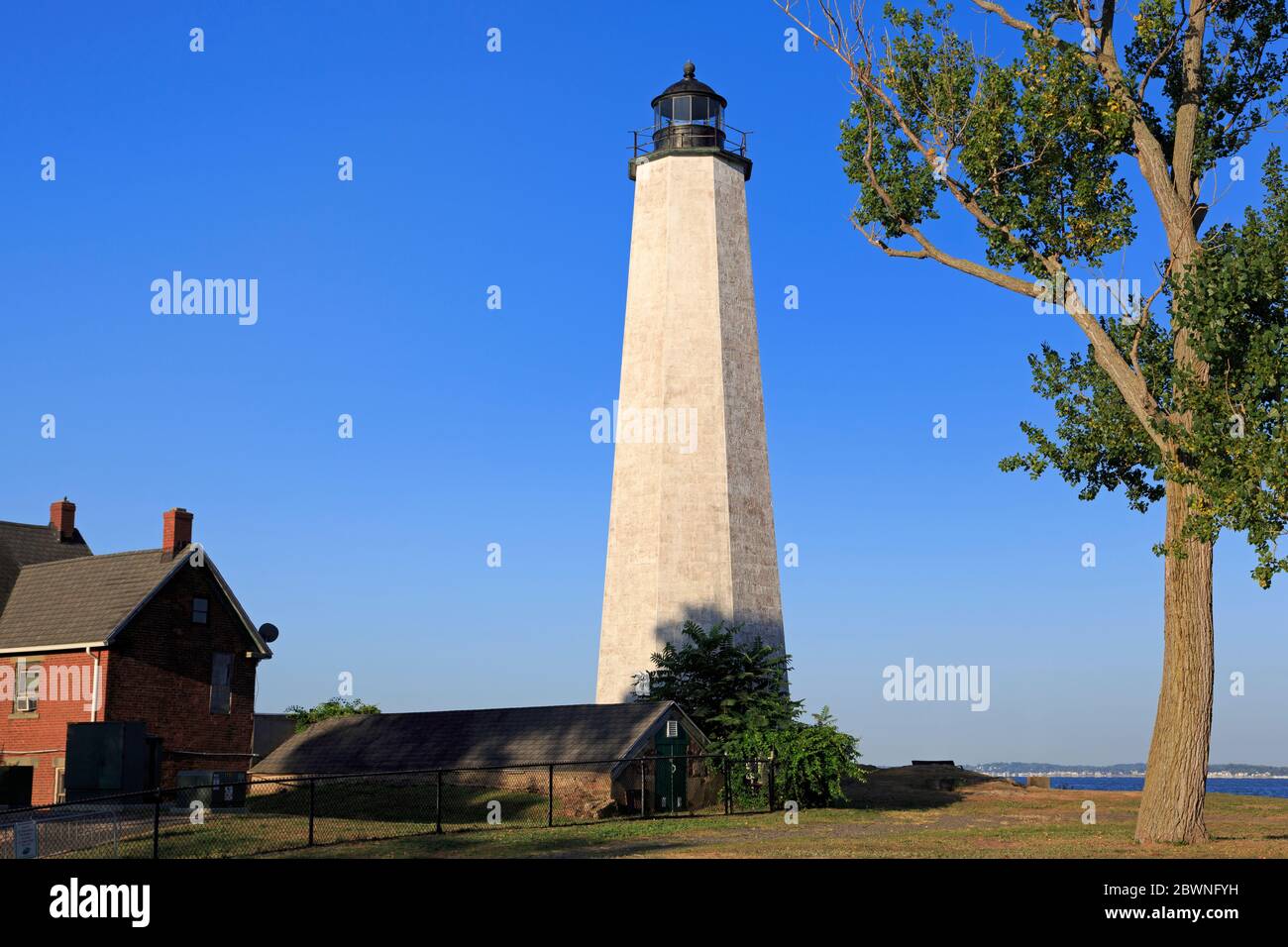 Five Mile Point Lighthouse, New Haven, Connecticut, USA Stock Photo Alamy