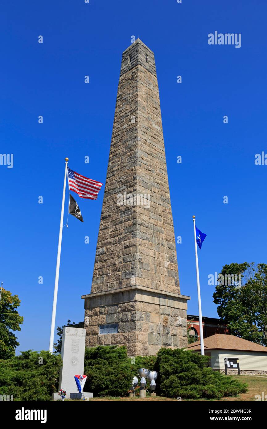 Fort Griswold Battlefield Park, Groton, Connecticut, USA Stock Photo