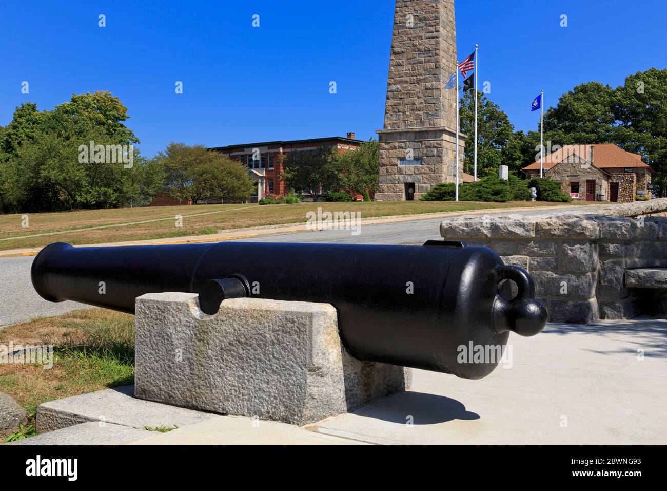 Fort Griswold Battlefield Park, Groton, Connecticut, USA Stock Photo