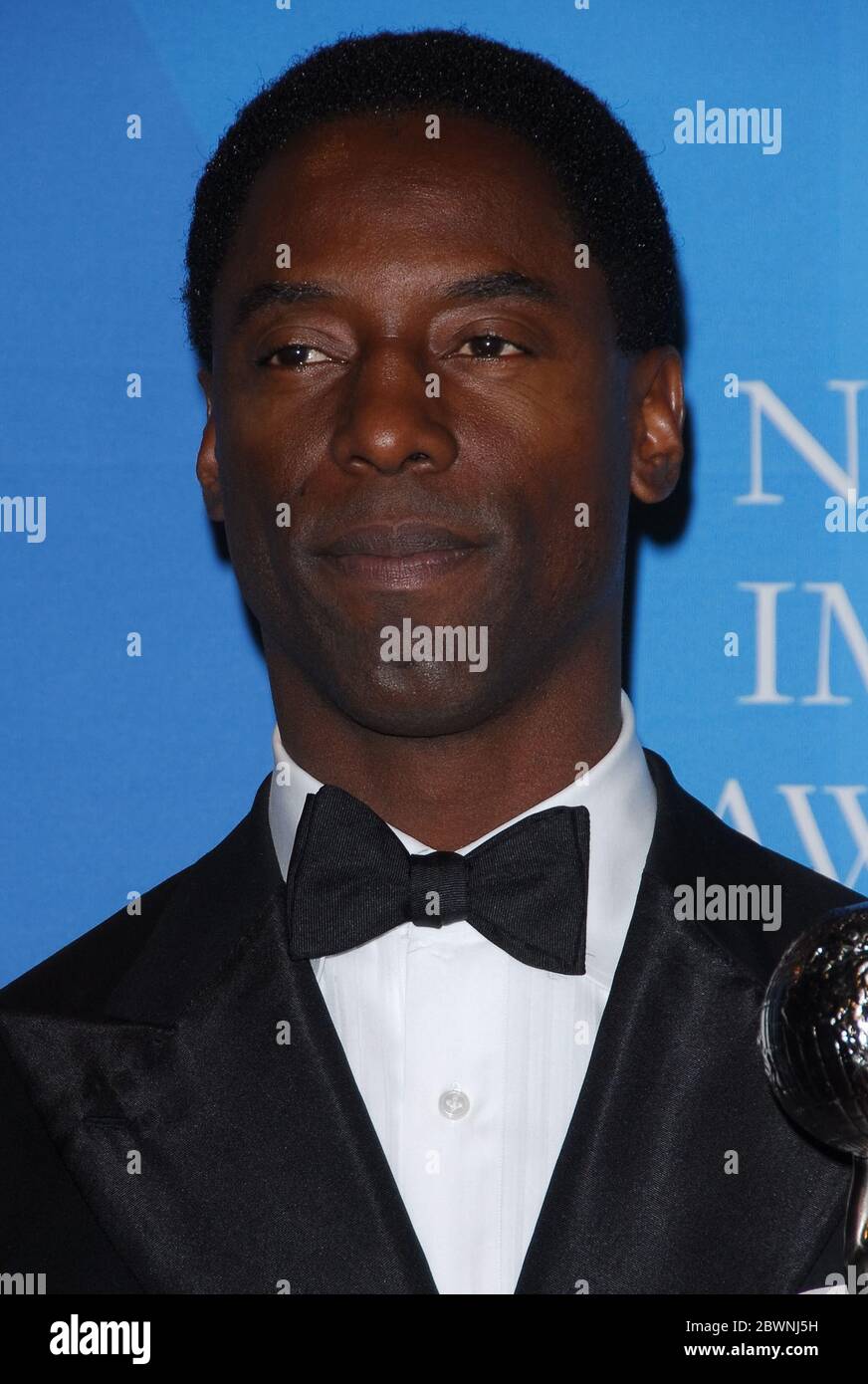 Isaiah Washington at the 38th Annual NAACP Image Awards - Press Room