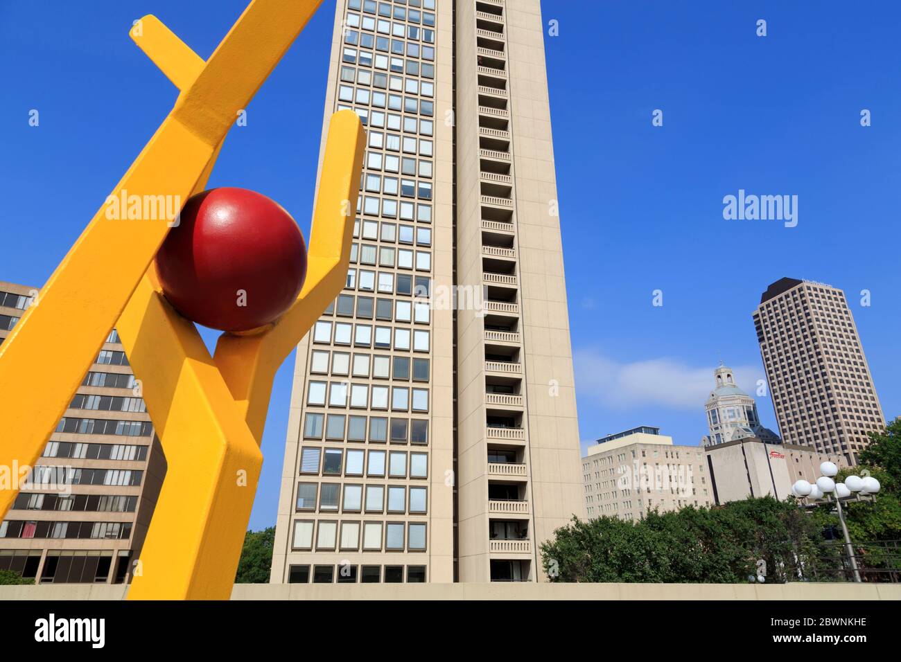 Bushnell Sculpture Garden, Hartford, Connecticut, USA Stock Photo Alamy