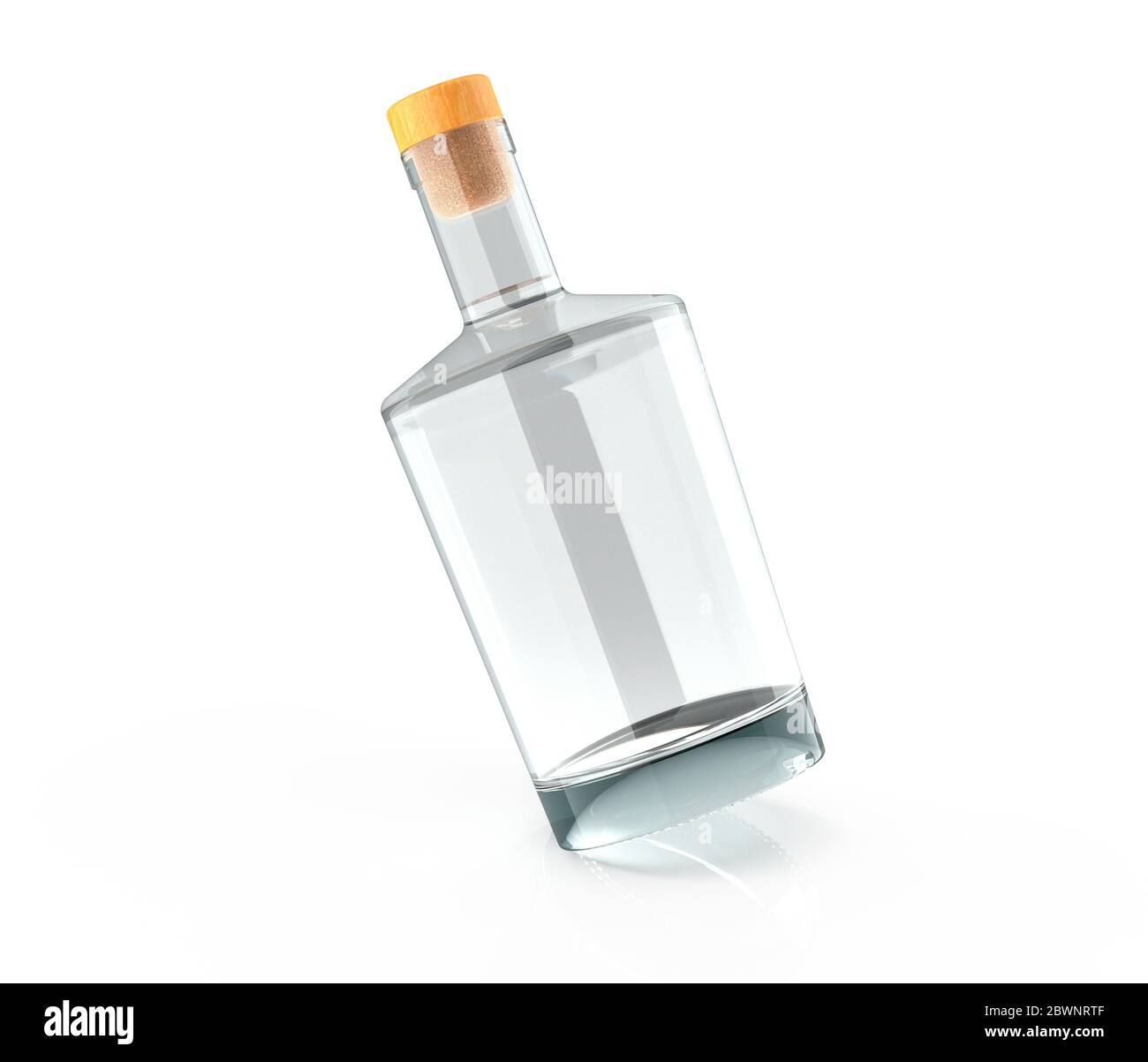 Blank Liquor bottle. Drink Product mockup Stock Photo Alamy