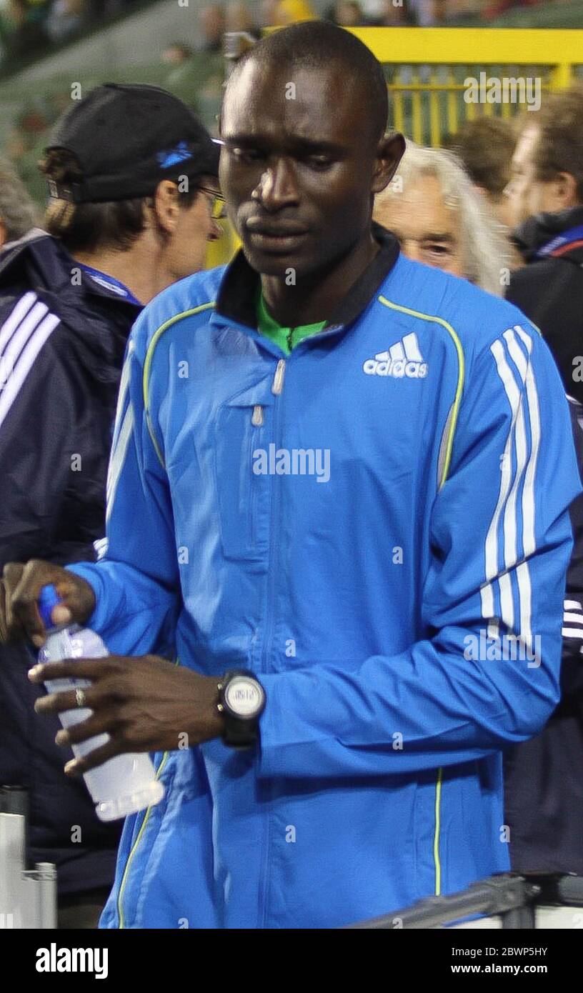 David Rudisha of Kenya 800 M during the Diamond League final on August ...