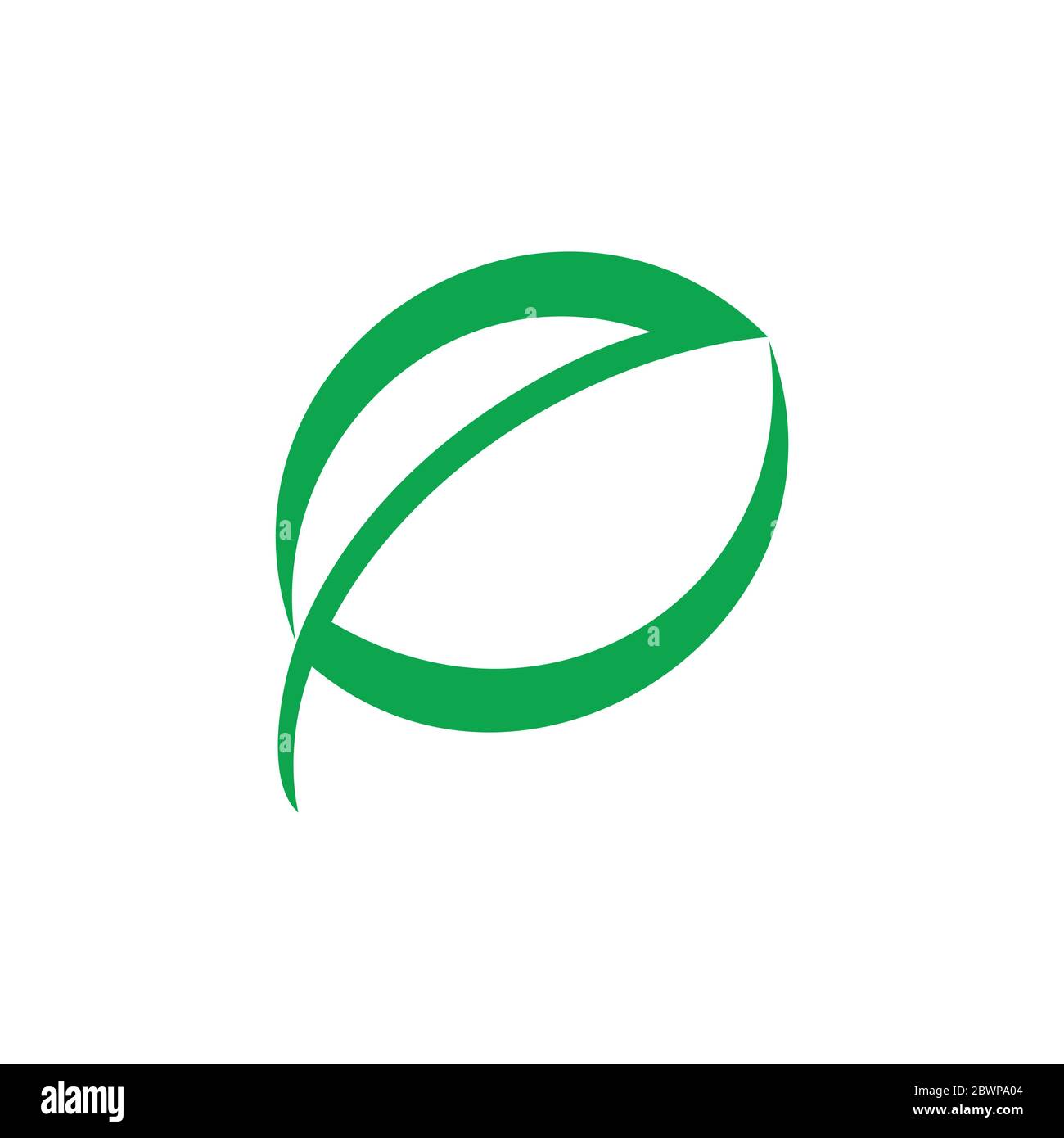 letter e ecology leaf logo vector Stock Vector Image & Art - Alamy