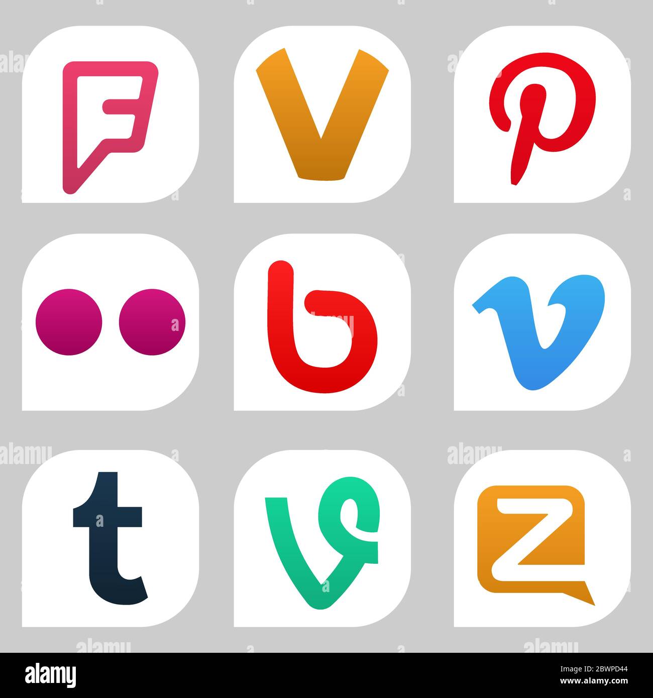 Foursquare Logo - Free social media icons