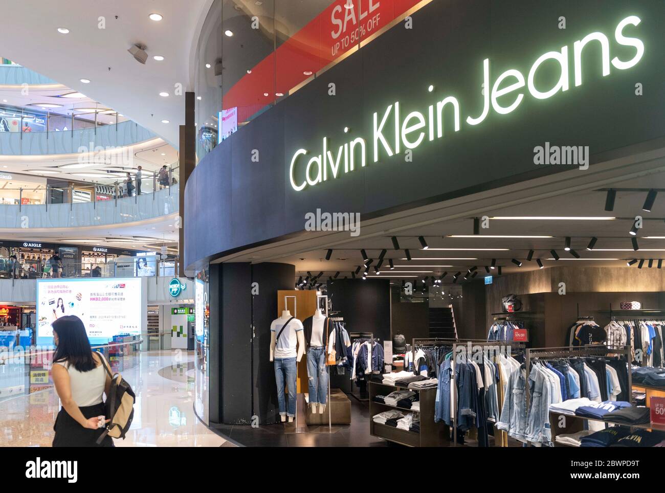 Calvin klein jeans store hi-res stock photography and images - Alamy