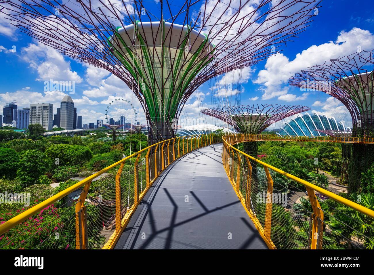 Ocbc Sky Tree Ocbc skyway walk hi-res stock photography and images - Alamy
