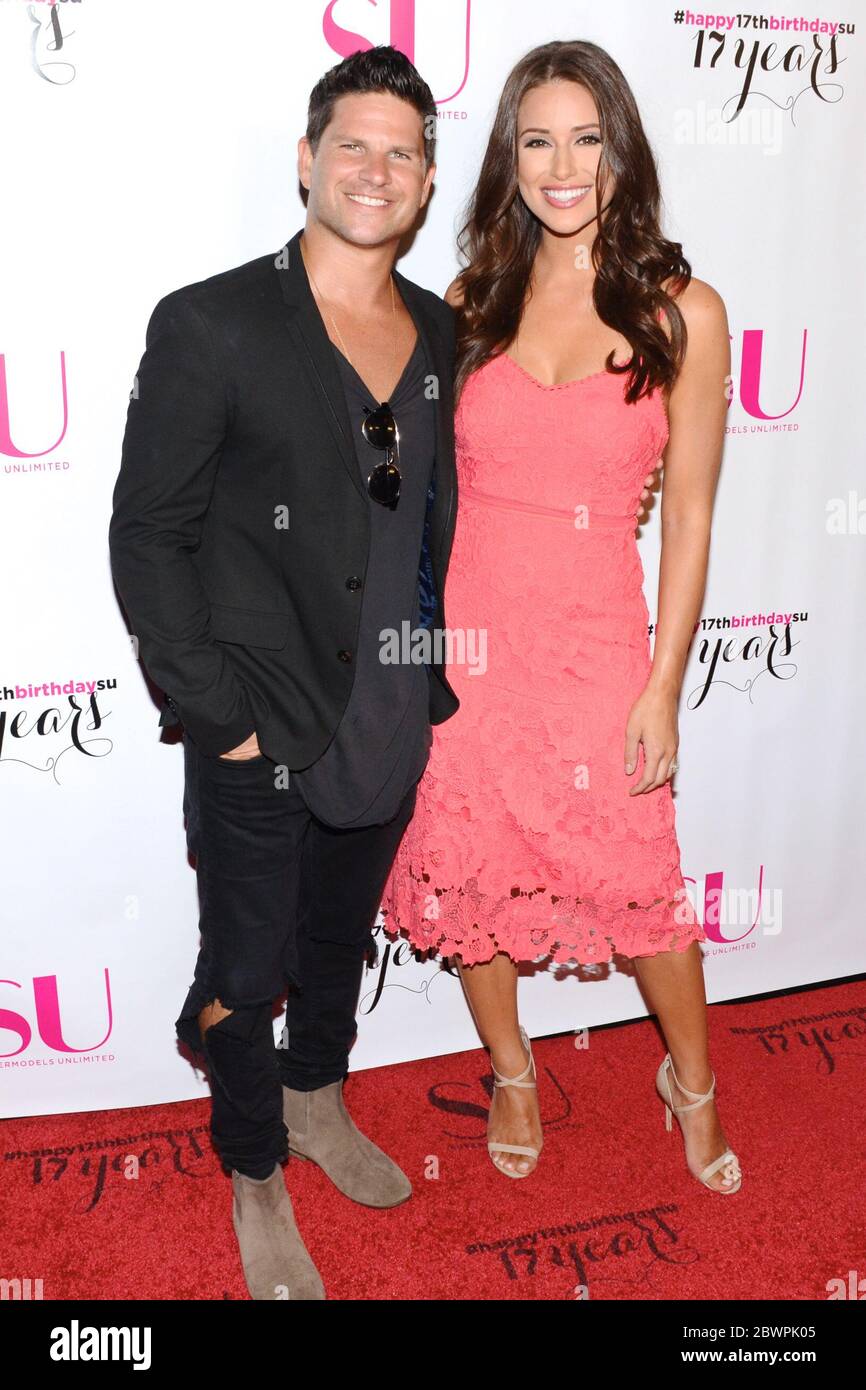 August 12, 2017, Hollywood, California, USA: Nia Sanchez and Daniel