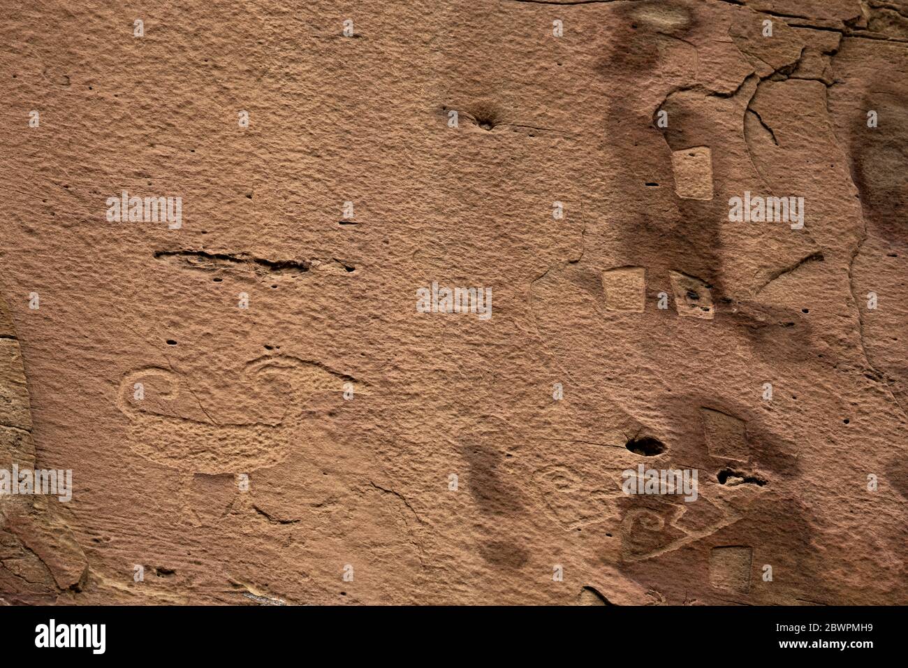 Chaco canyon petroglyph hires stock photography and images Alamy